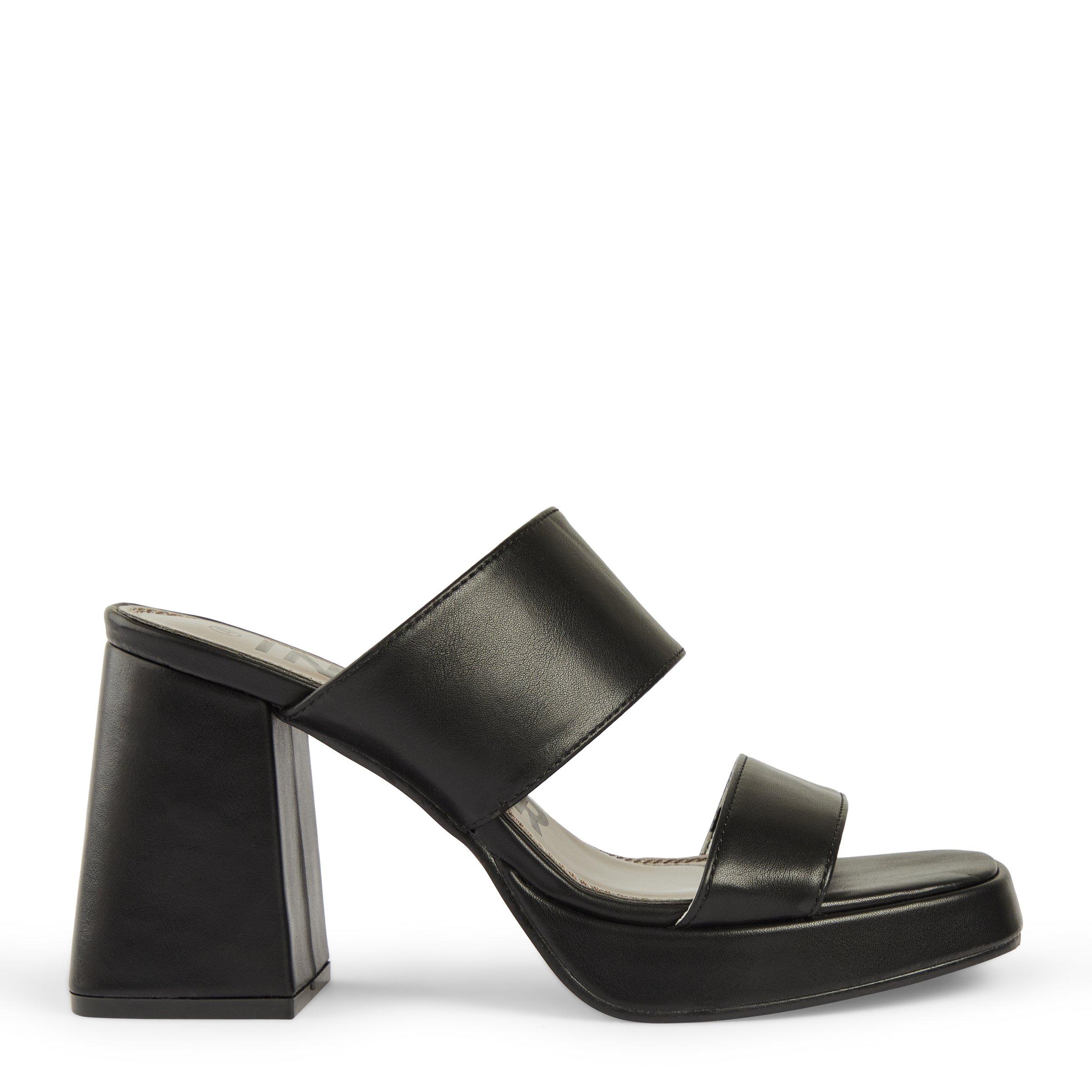 Black Mule Platform Sandals 3114534 Inwear