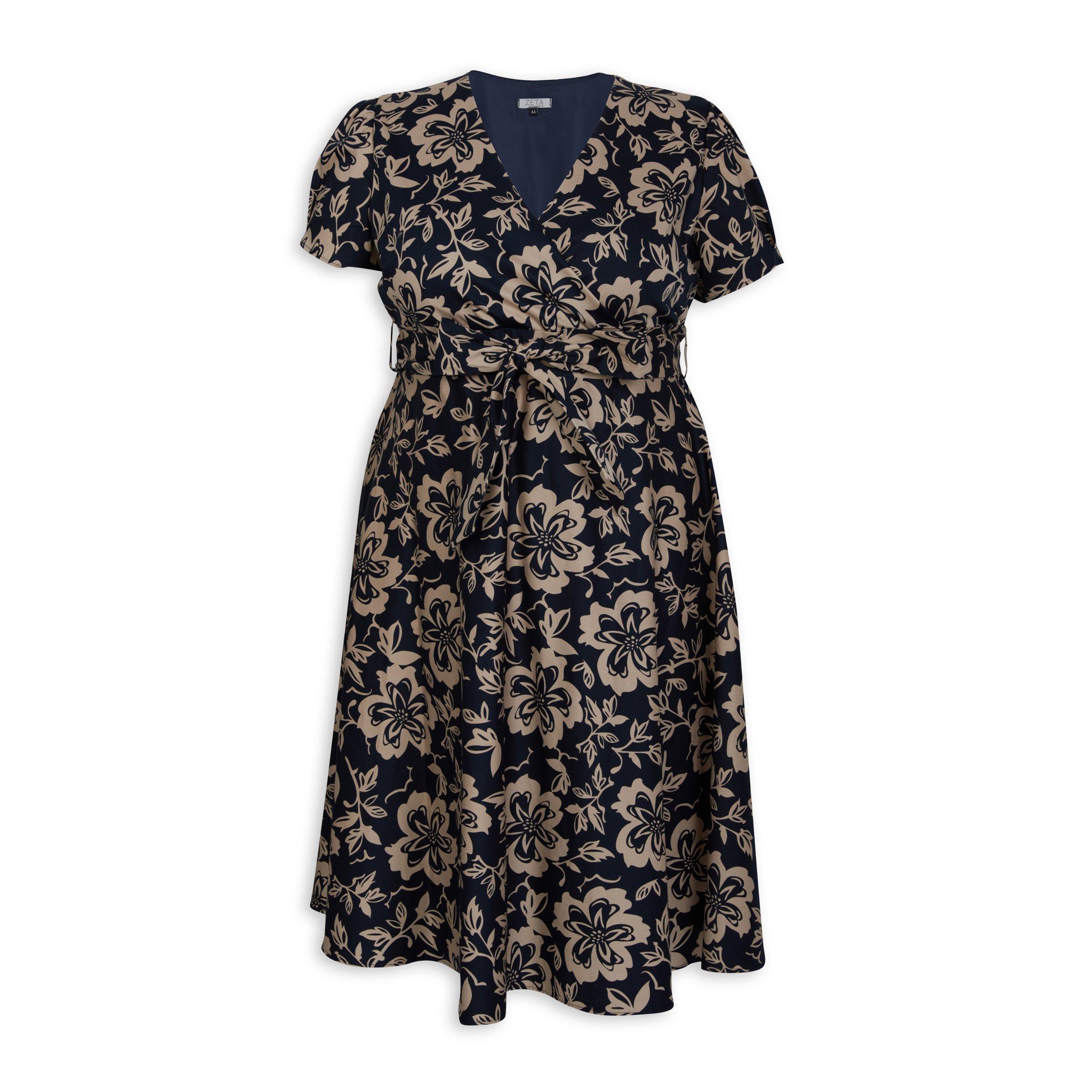 Printed Plus Size Modette Dress 3114934 Zeta