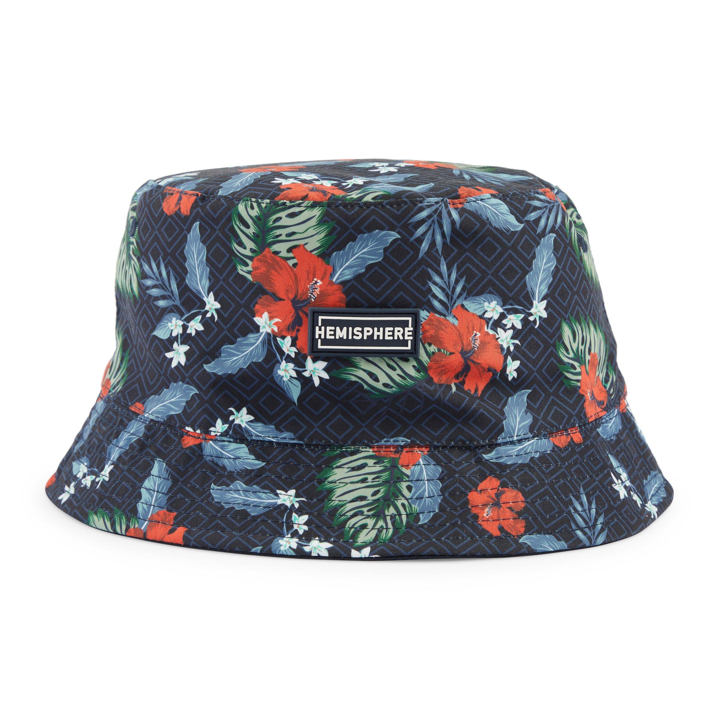 Printed store bucket hat