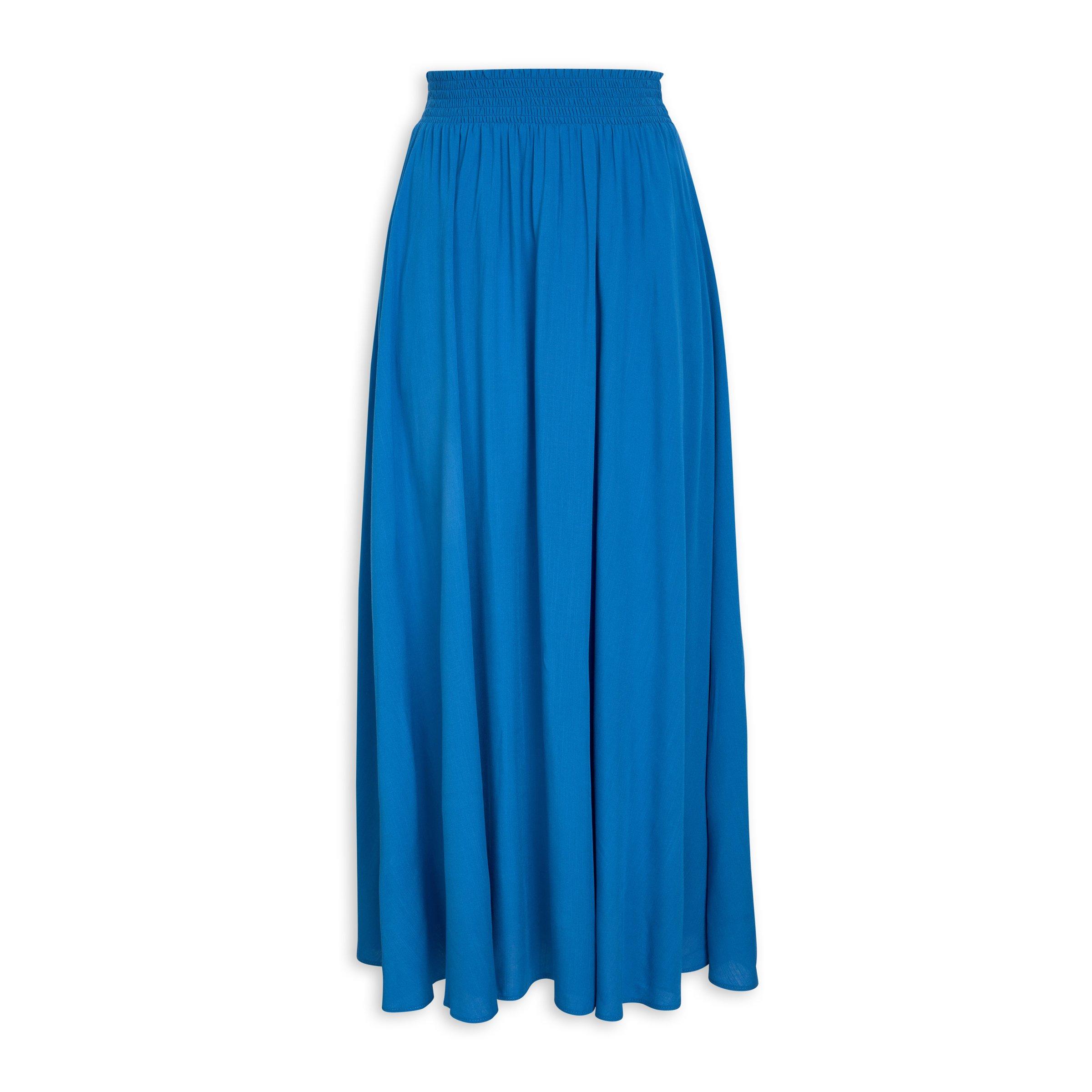 Blue skirt clearance