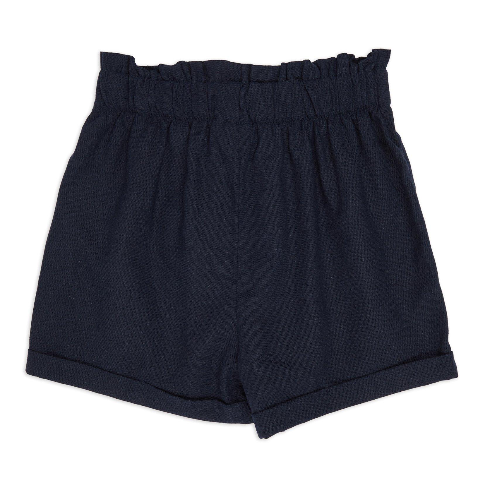 Girls store navy shorts