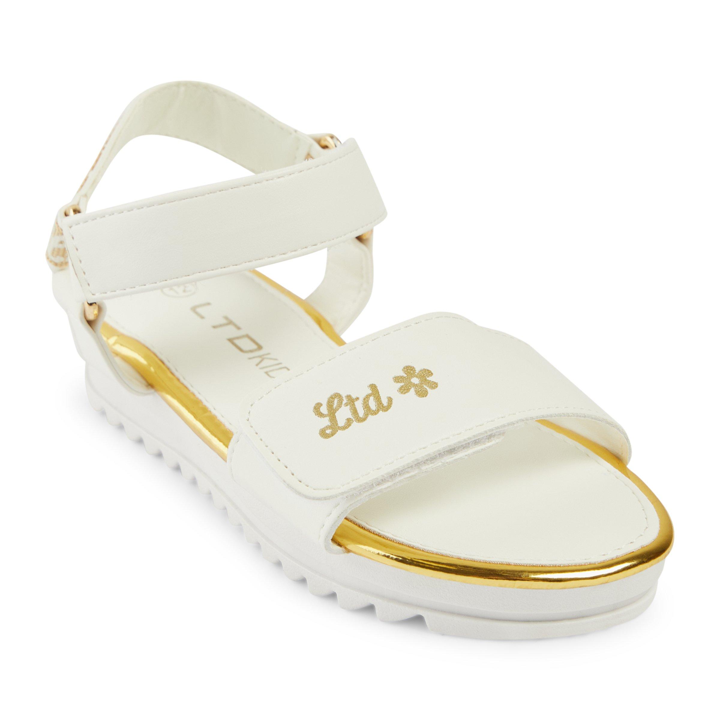 Childrens white online sandals