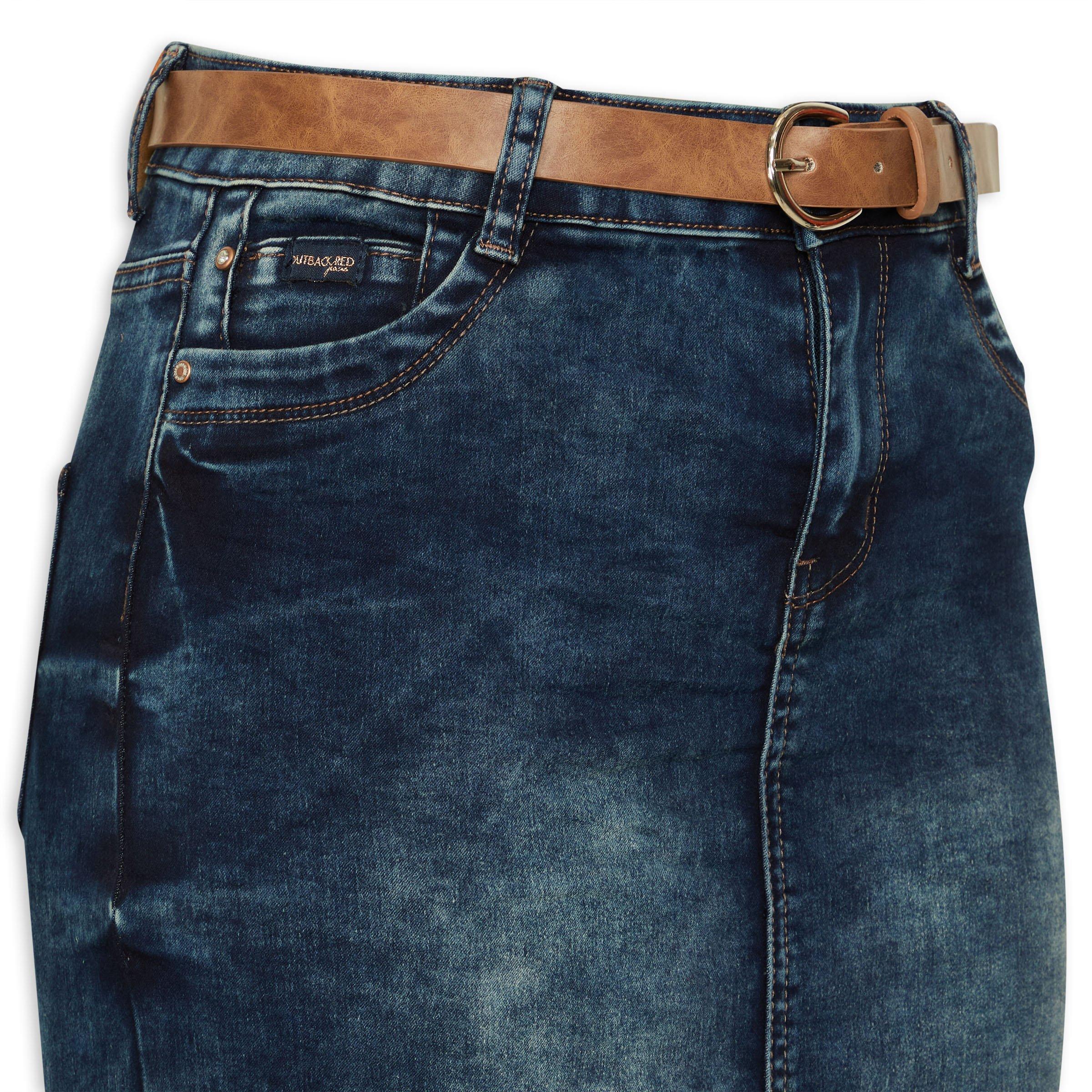 Truworths sales denim skirts