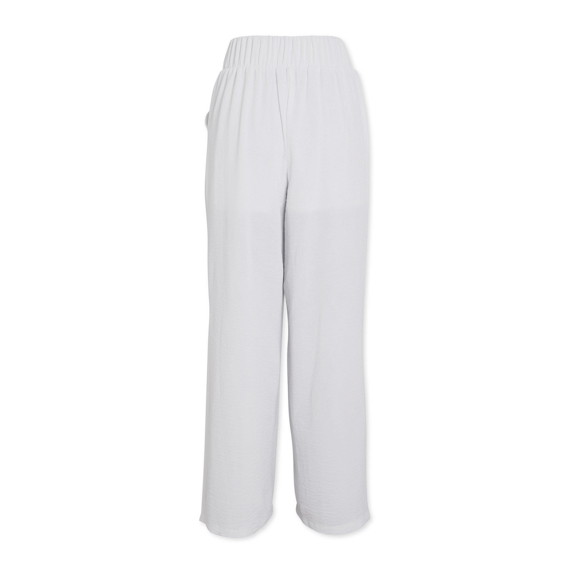 White Wide Leg Pants - LifetoLauren