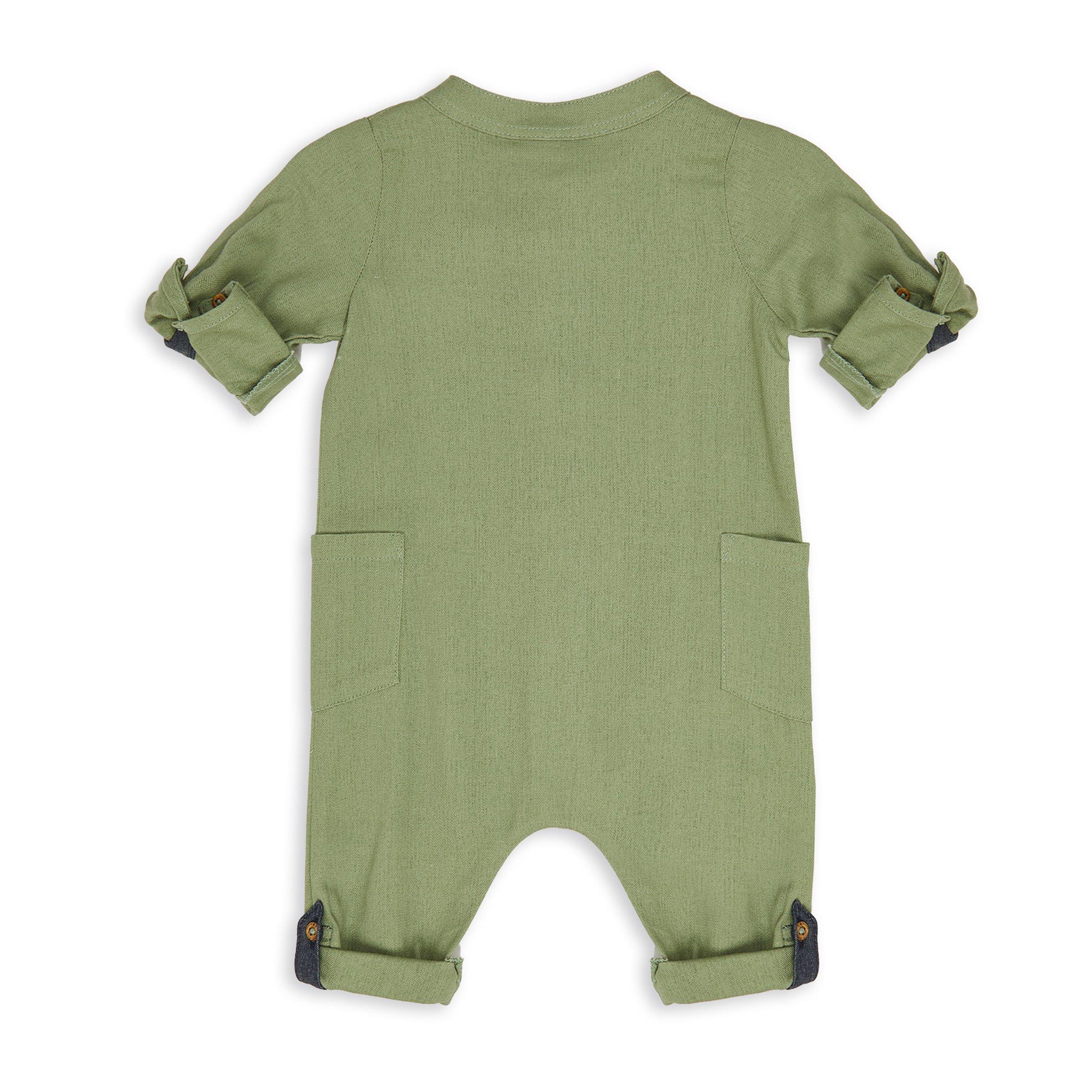 Green romper best sale baby boy