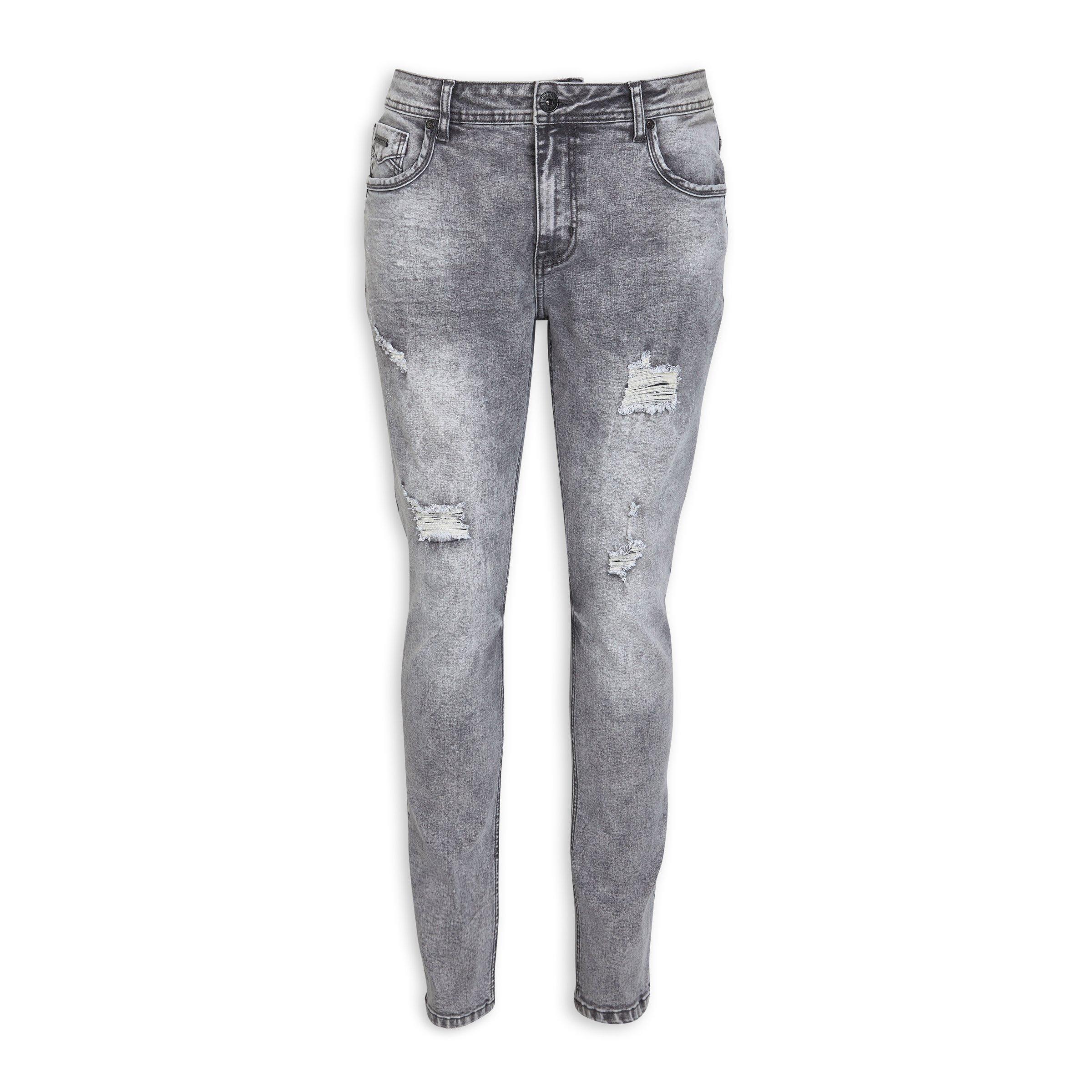 Sell J Brand Ripped Skinny Jeans - Grey