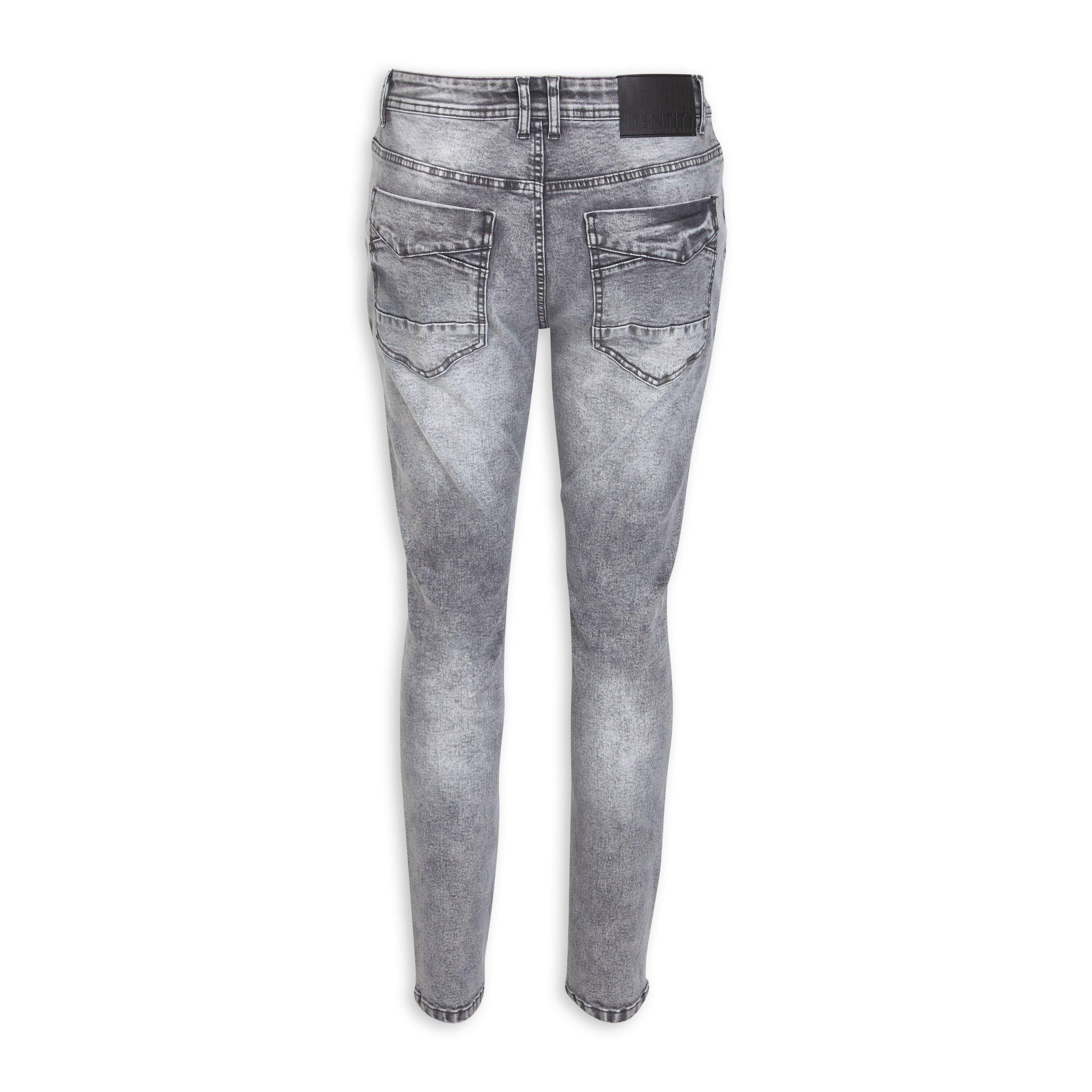 Grey Ripped Skinny Jeans (3116290) Identity