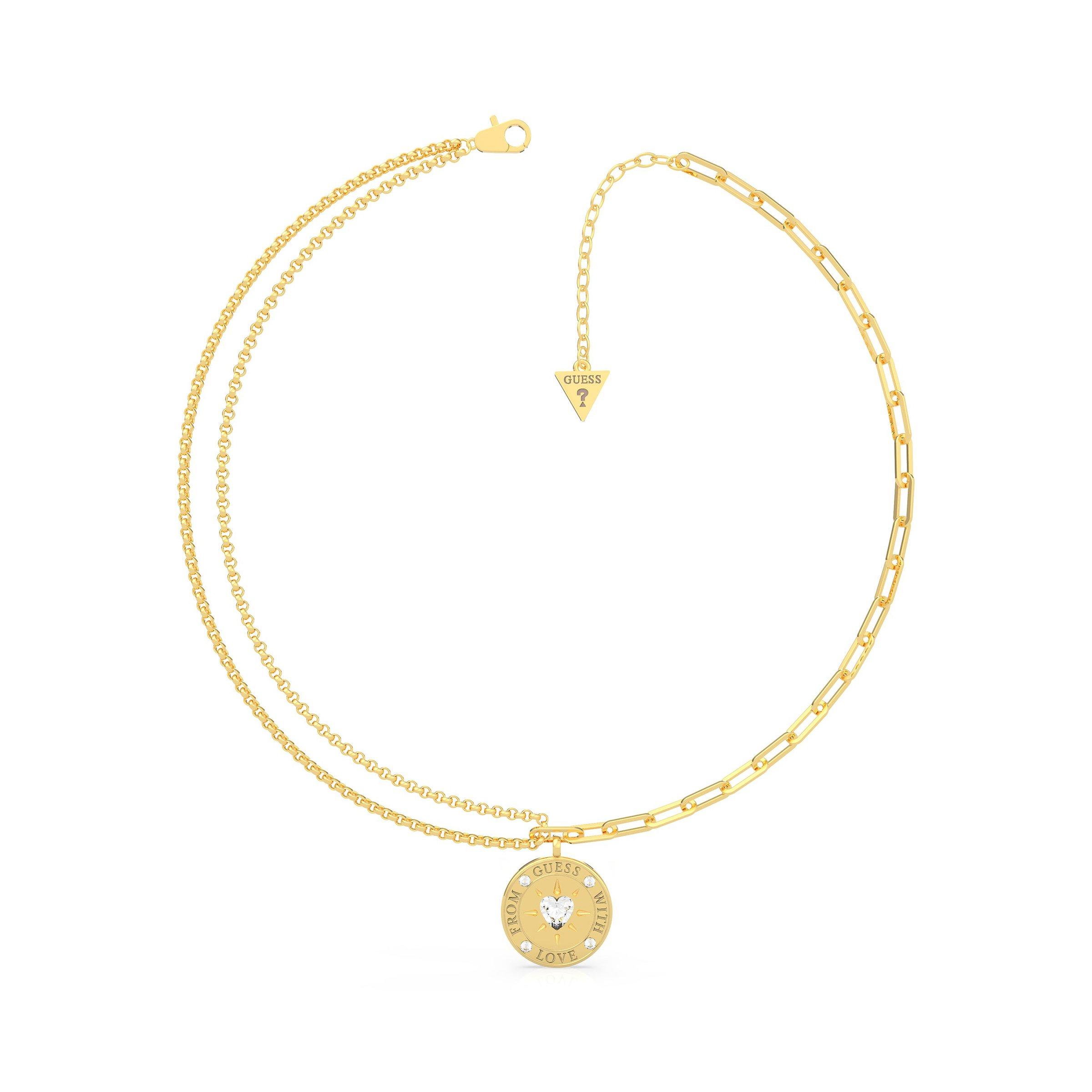 Gold 2025 guess necklace