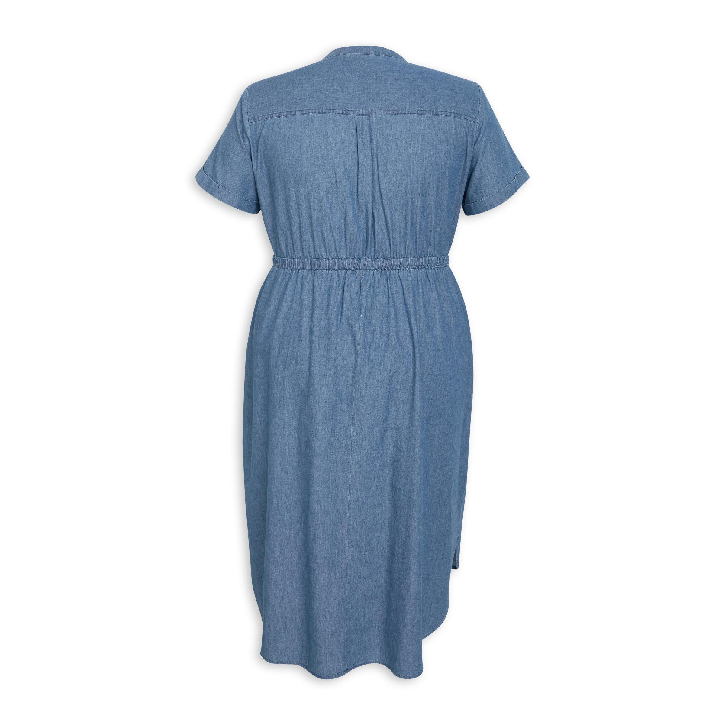 The Denim Dress in Navy