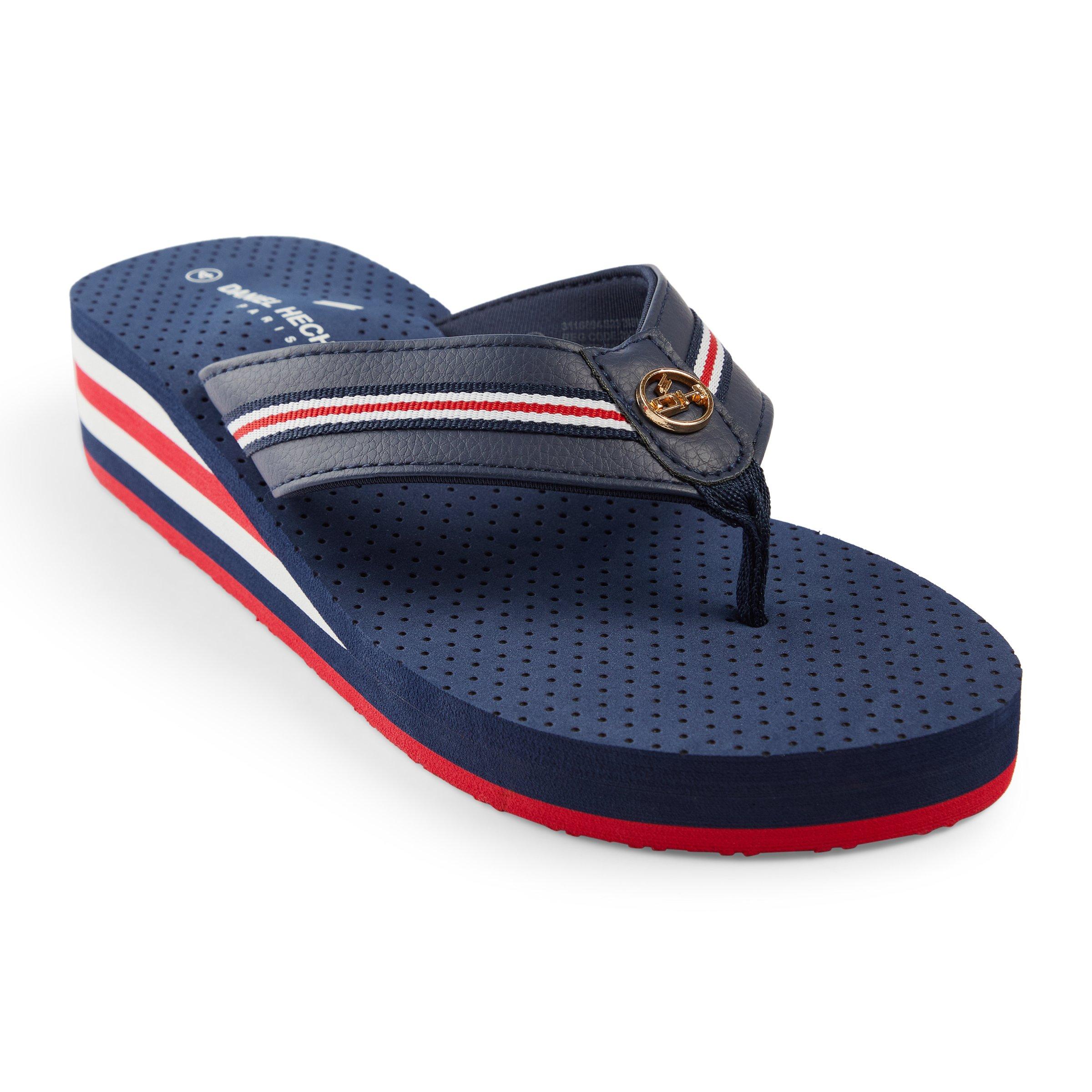 Navy Thong Sandals 3116894 Daniel Hechter