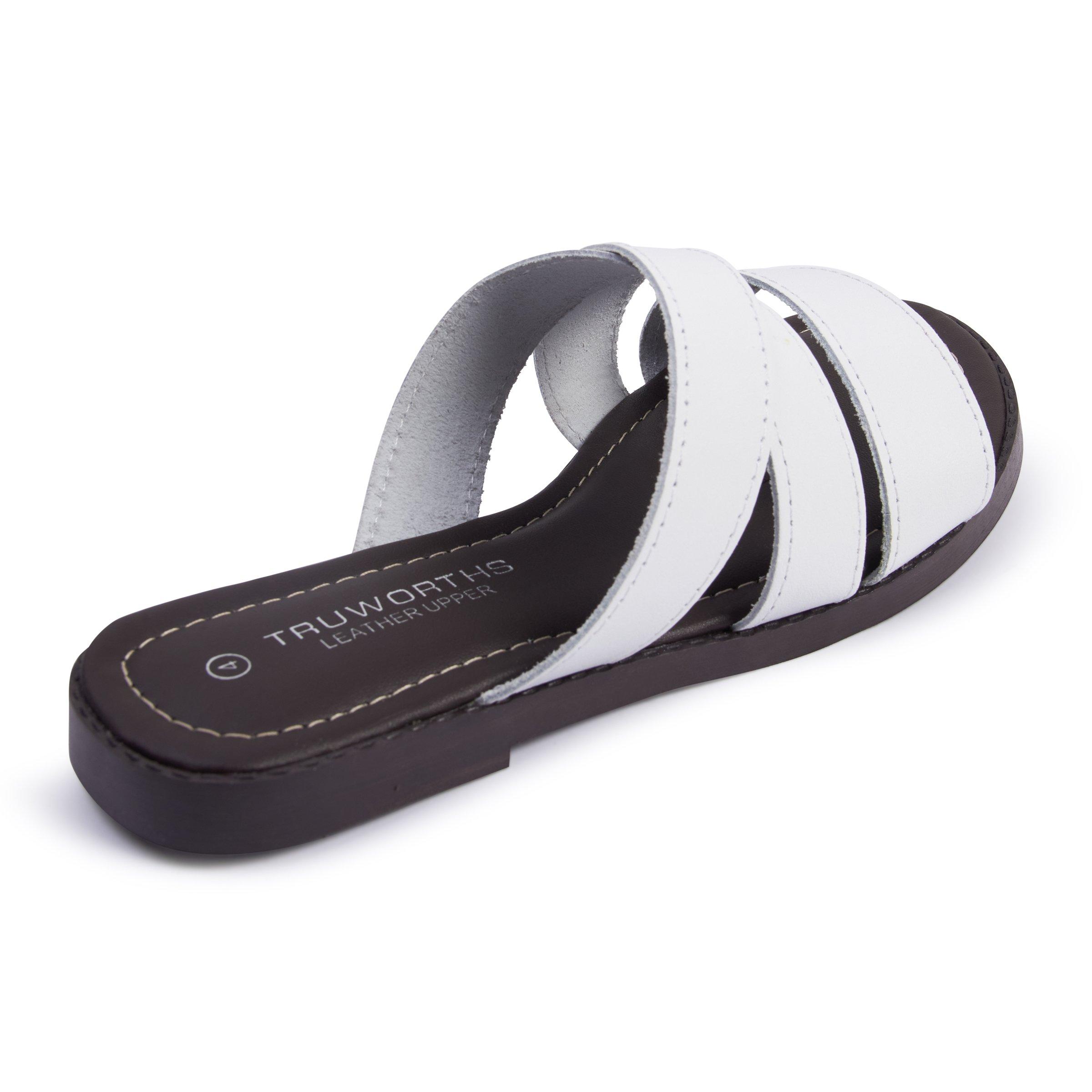 White Mule Sandals 3117103 Truworths