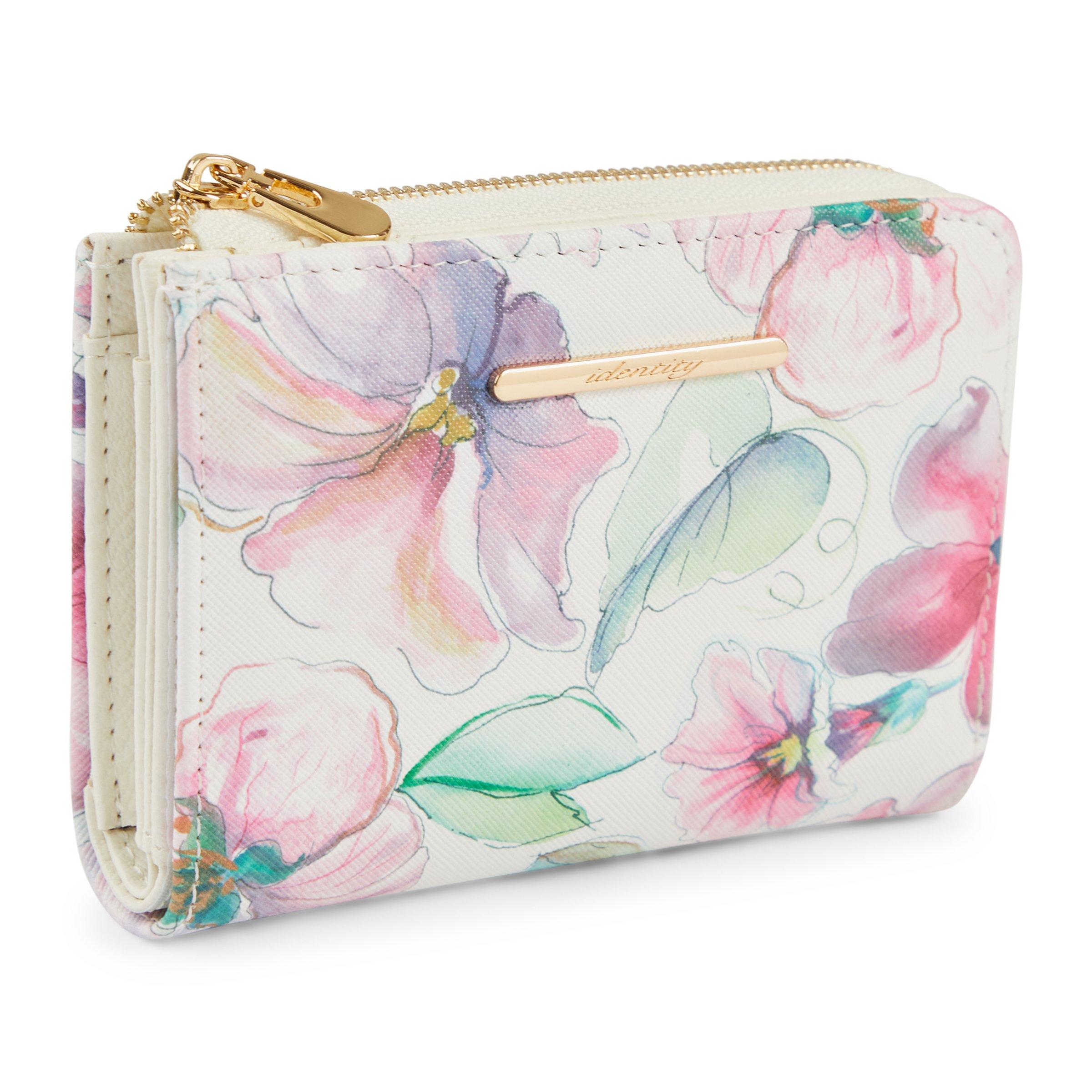 Floral Zip Around Purse 3117250 Identity