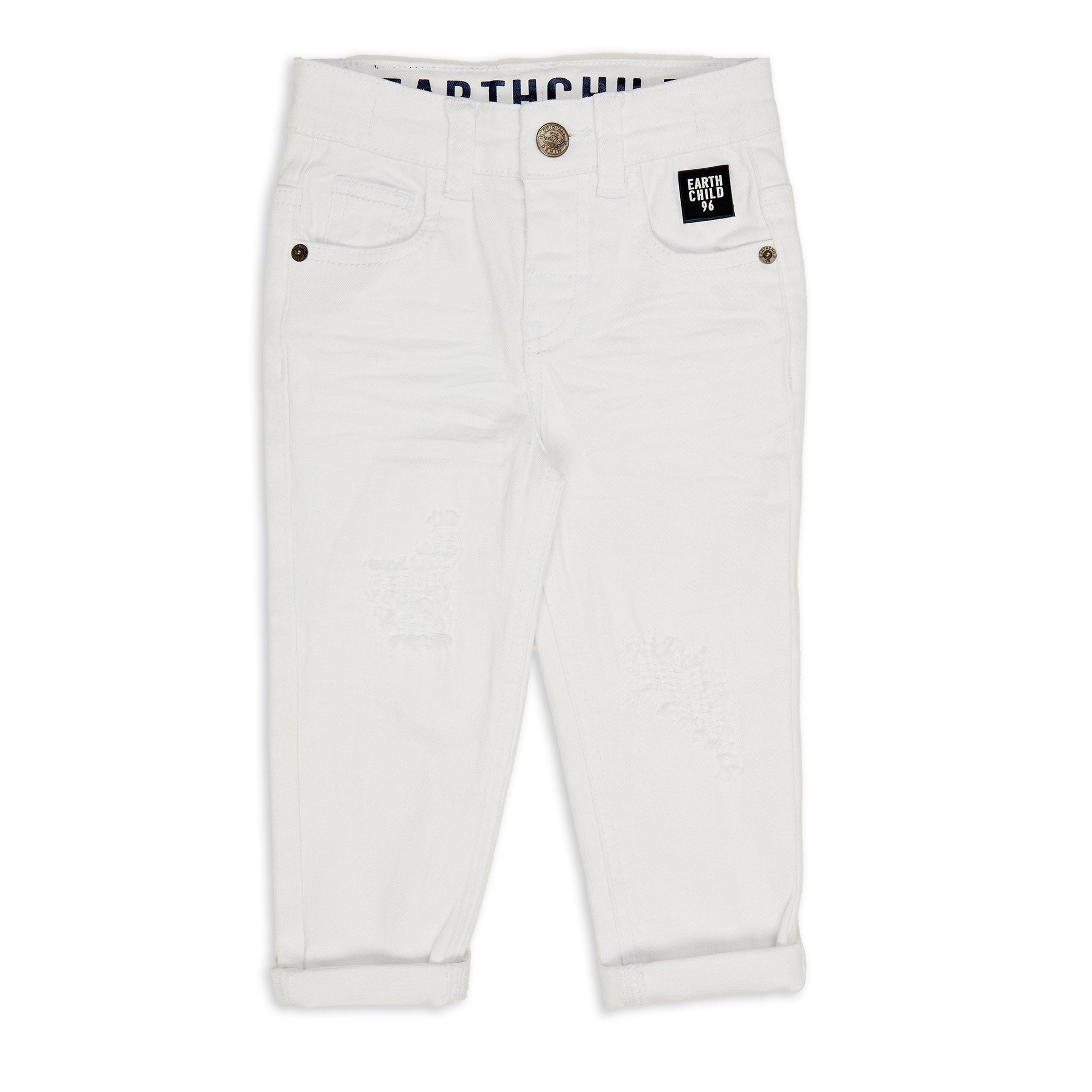 Boy best sale white jeans