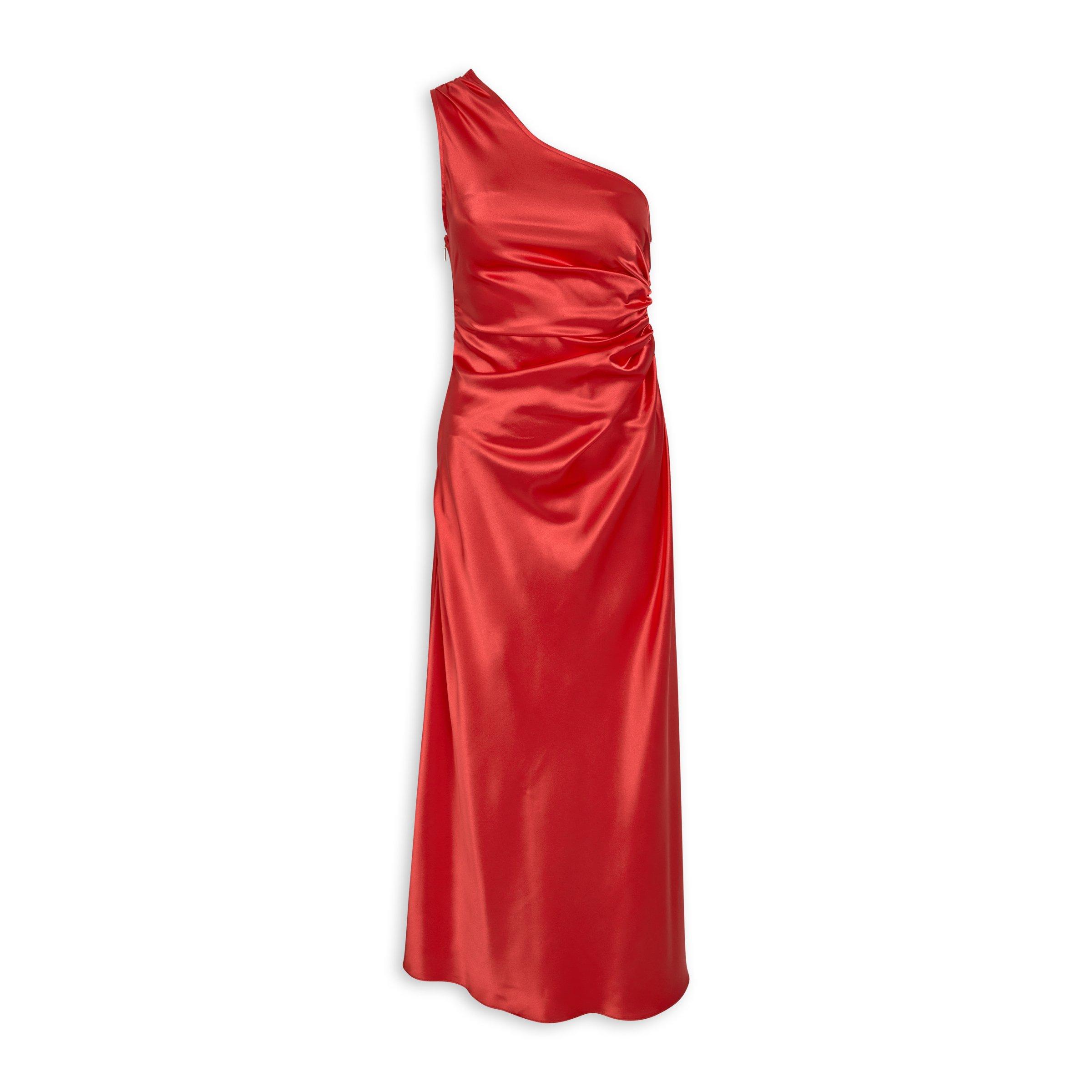 One shoulder hotsell column dress