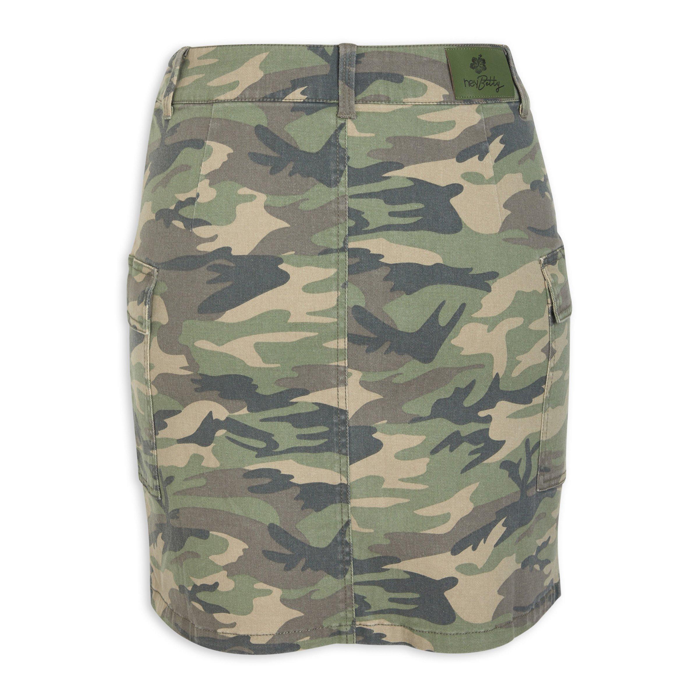 Camouflage skirt clearance