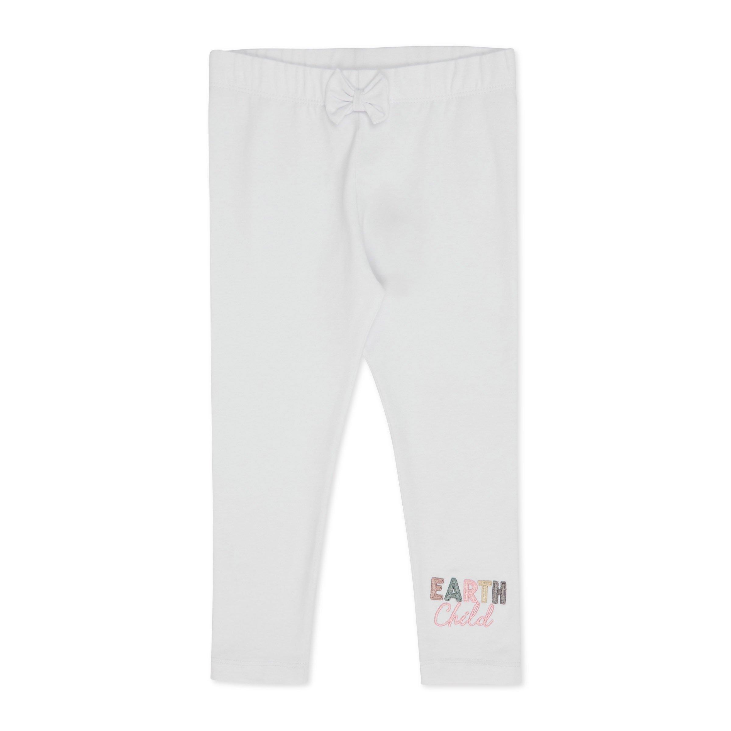 Childrens white outlet leggings