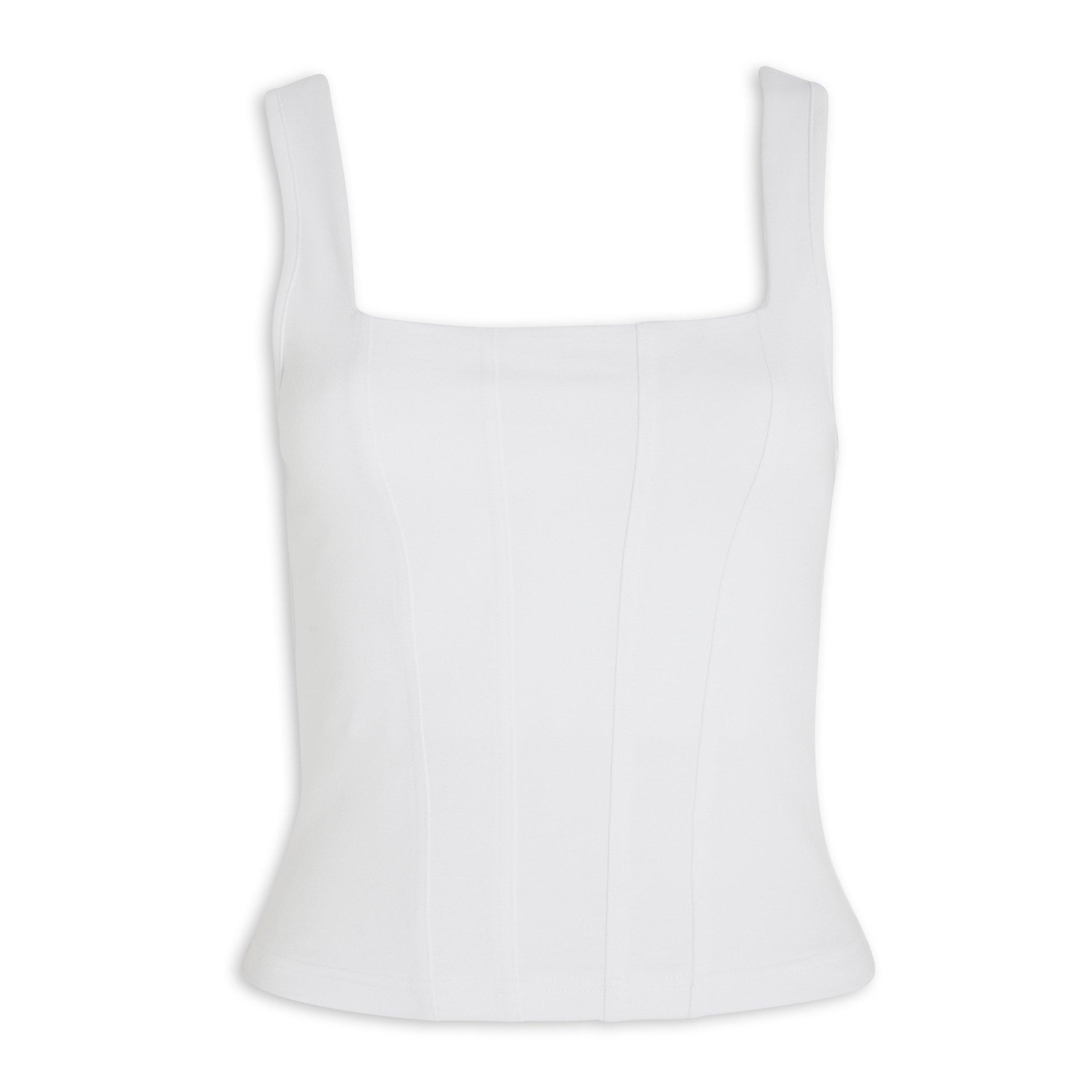 White Corset Vest (3118996) | Identity