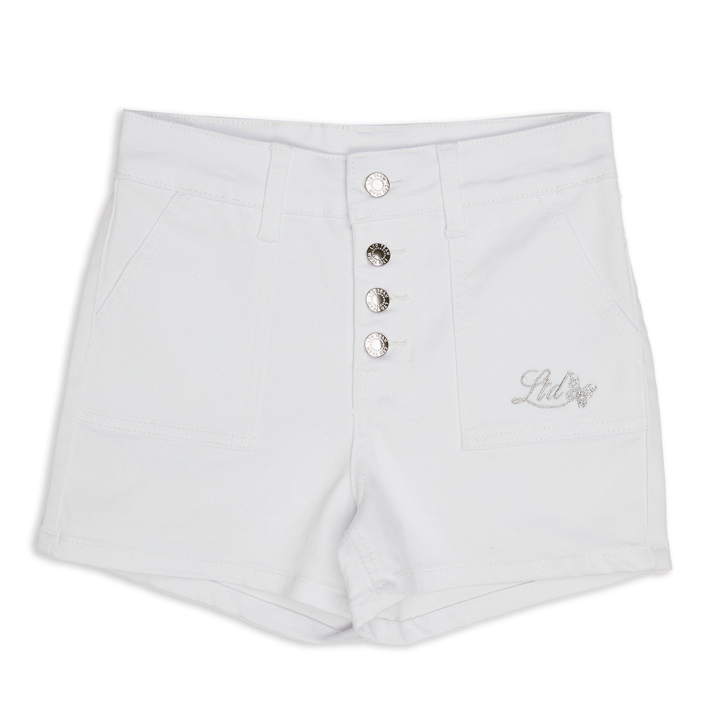 Girls white hotsell denim shorts