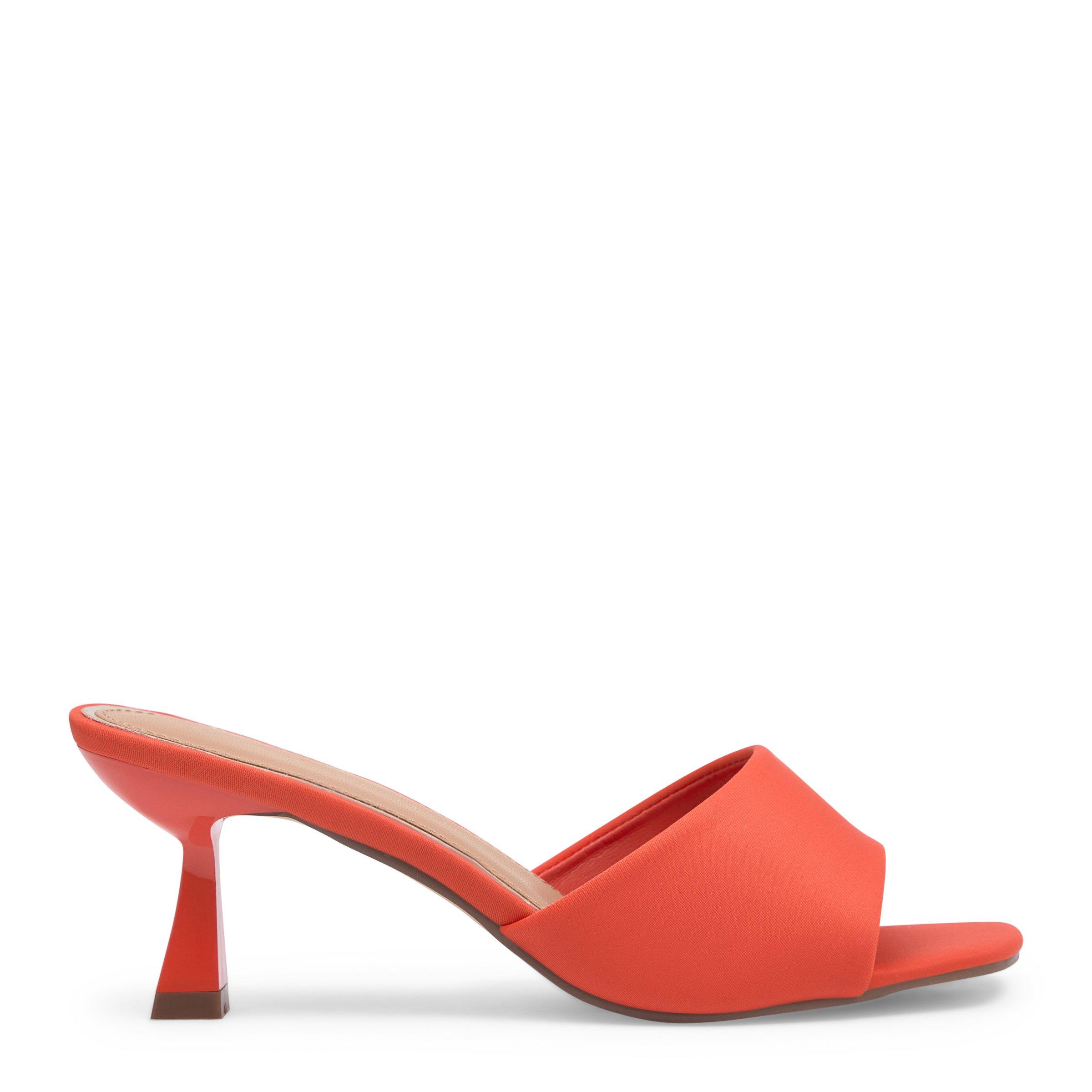 Orange Heeled Mule Sandals 3119468 Truworths