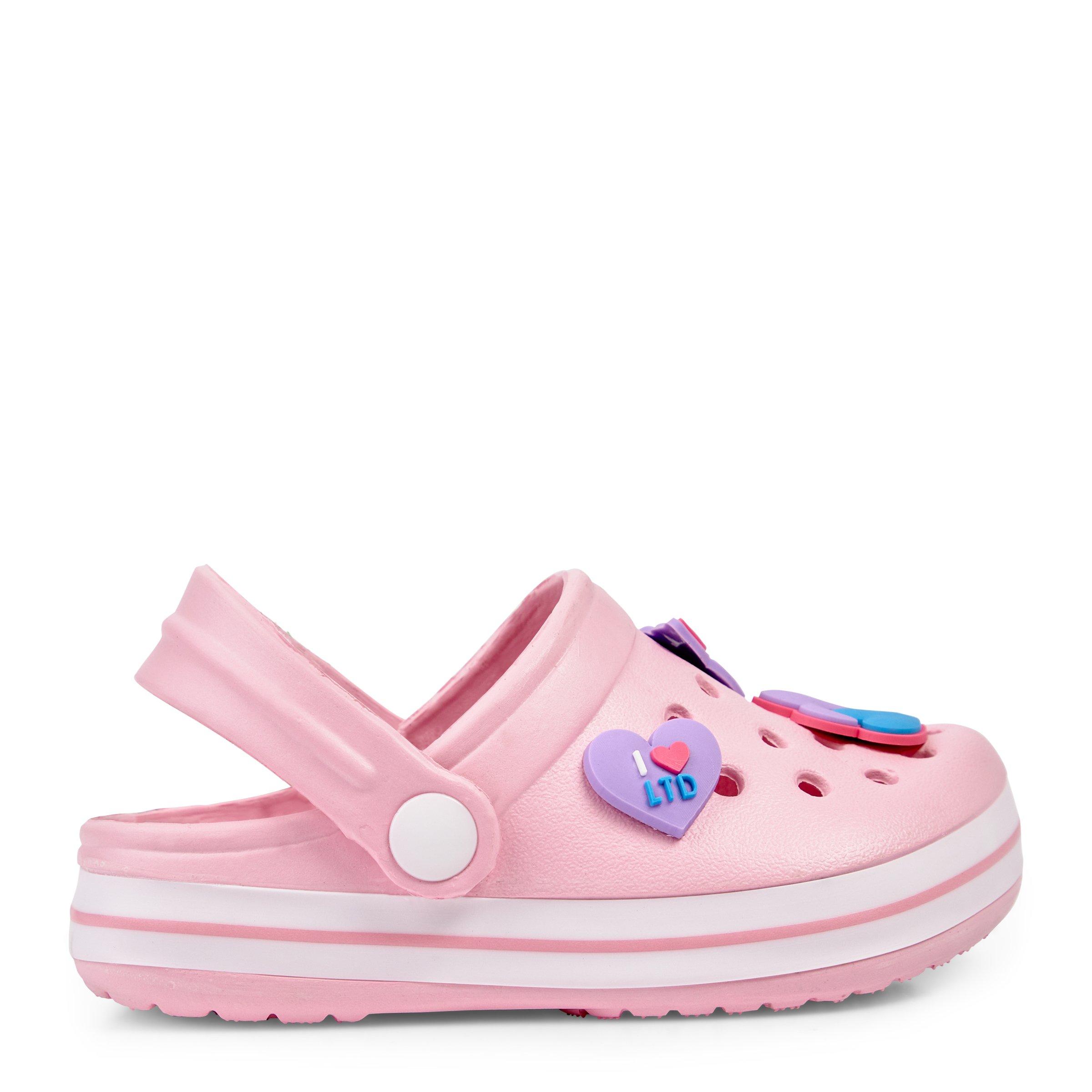 Girls discount clog sandals