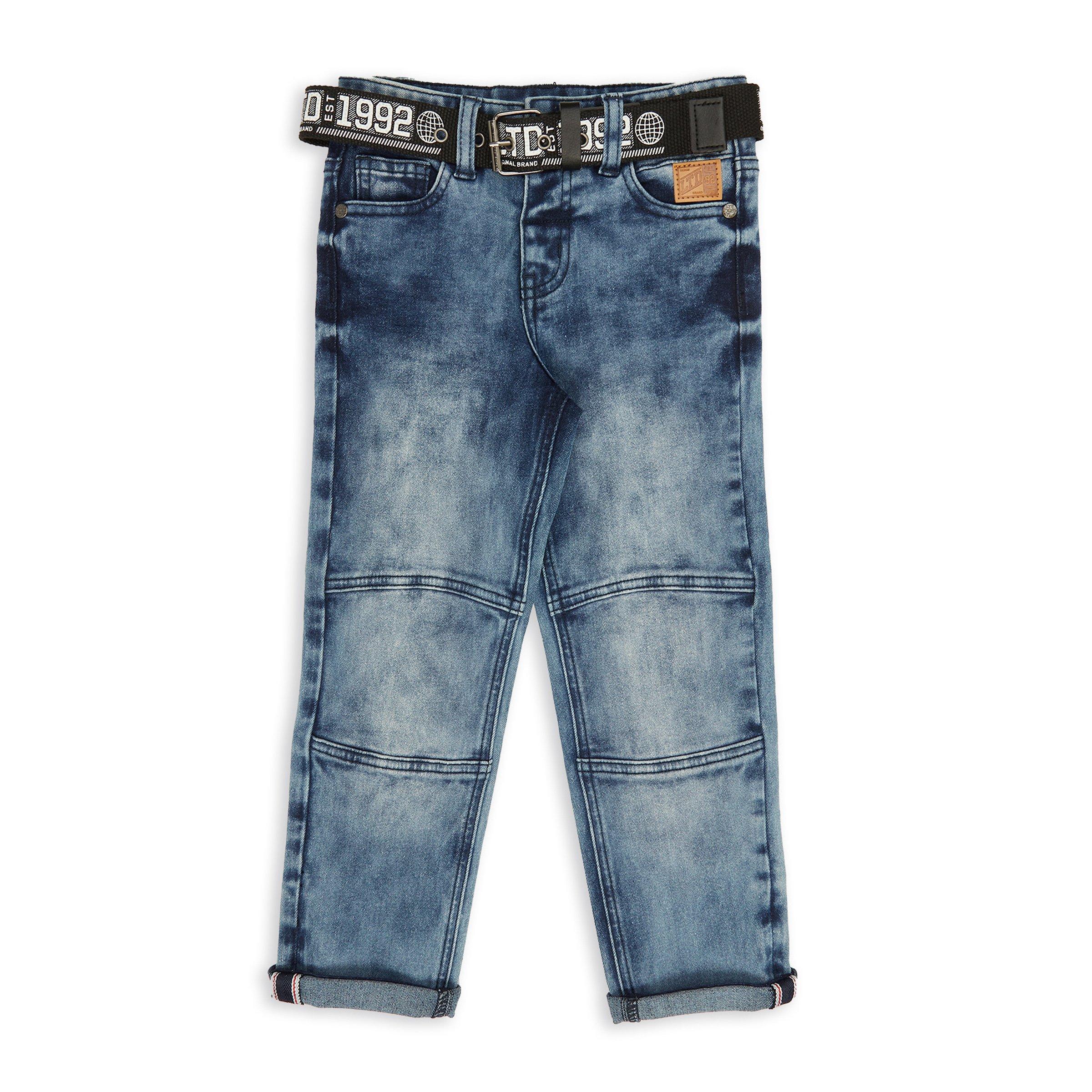 Kid Boys’ Straight Leg Denim Pant