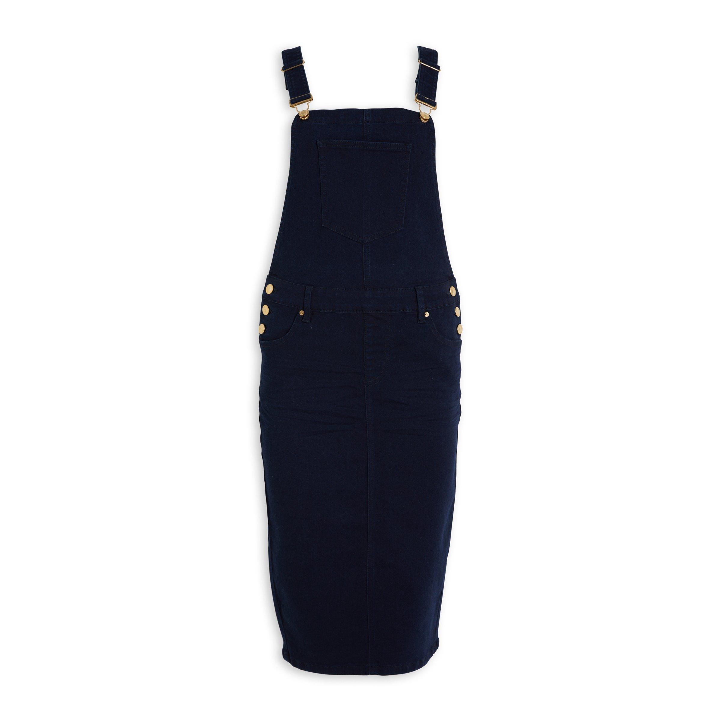 Black 2024 dungaree skirt