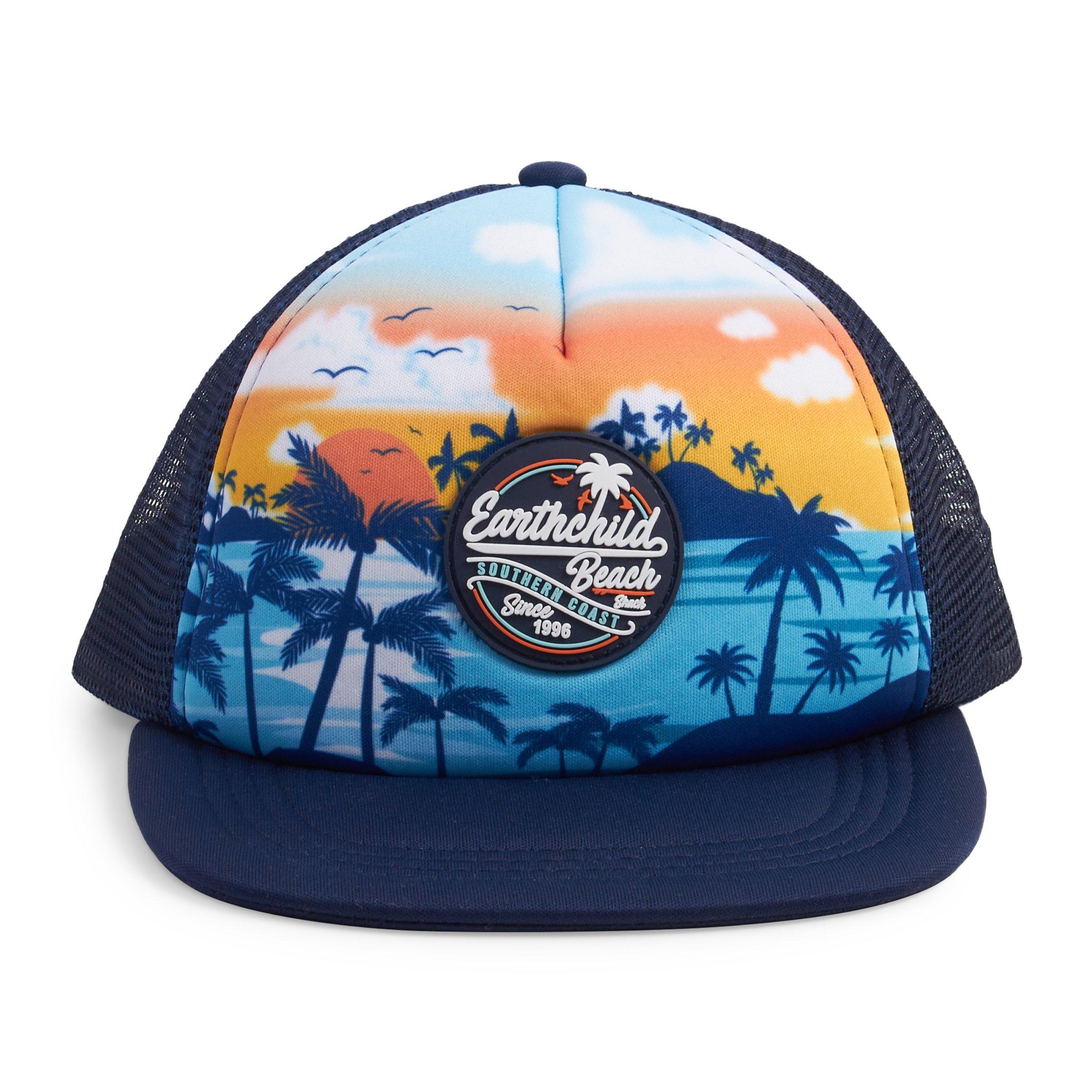 Boys Printed Peak Cap 3120284 Earthchild