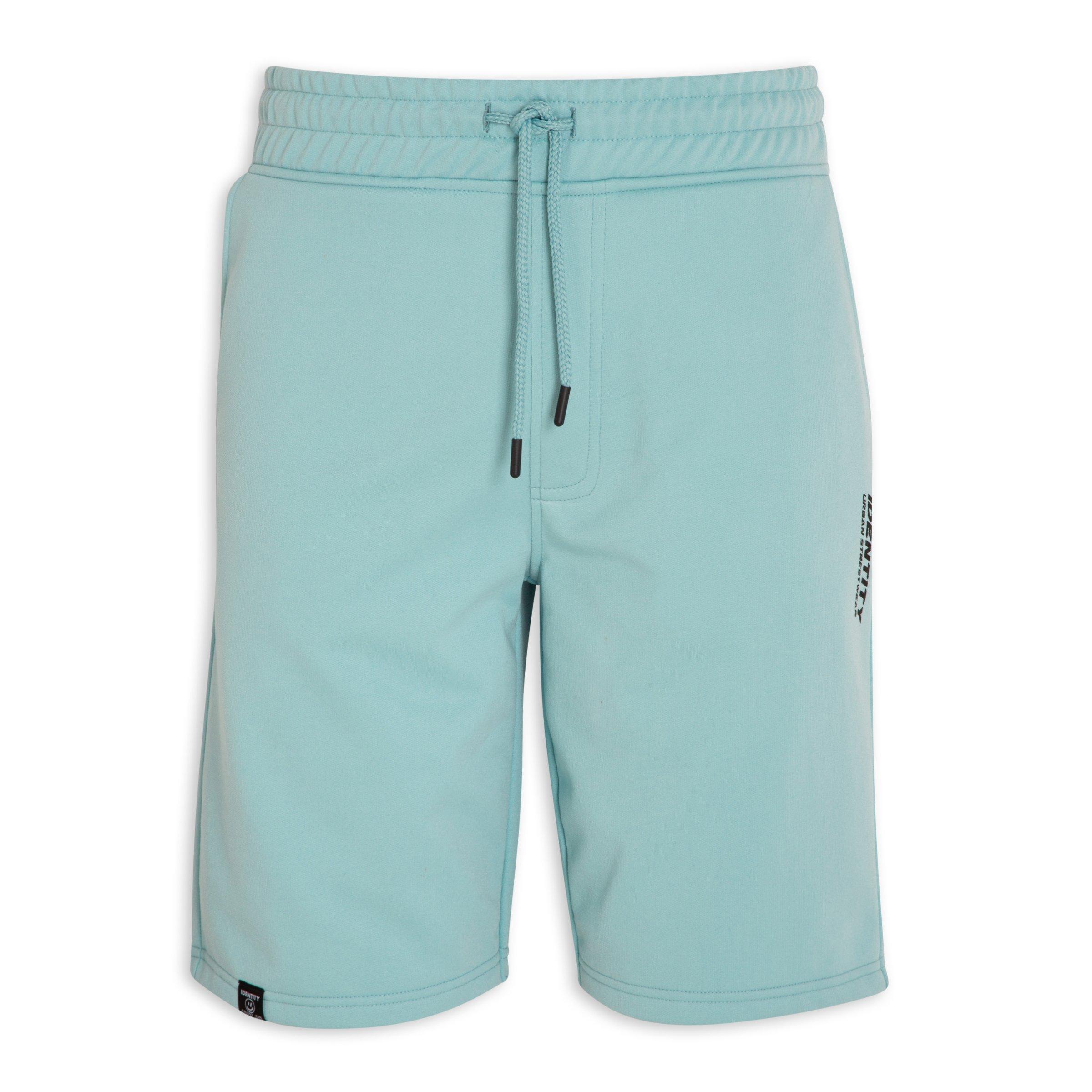 Pale Blue Jogger Shorts