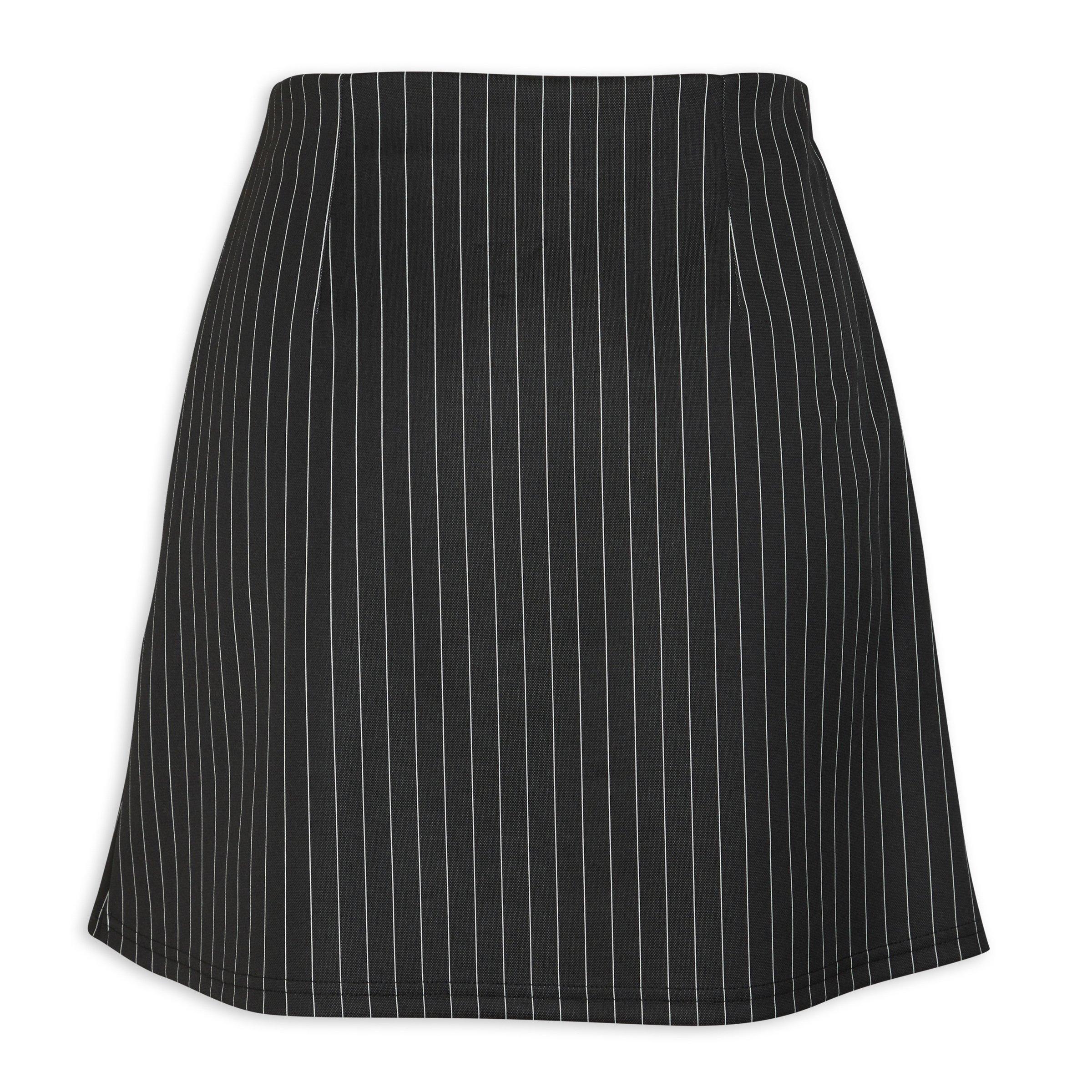 Striped wrap mini on sale skirt