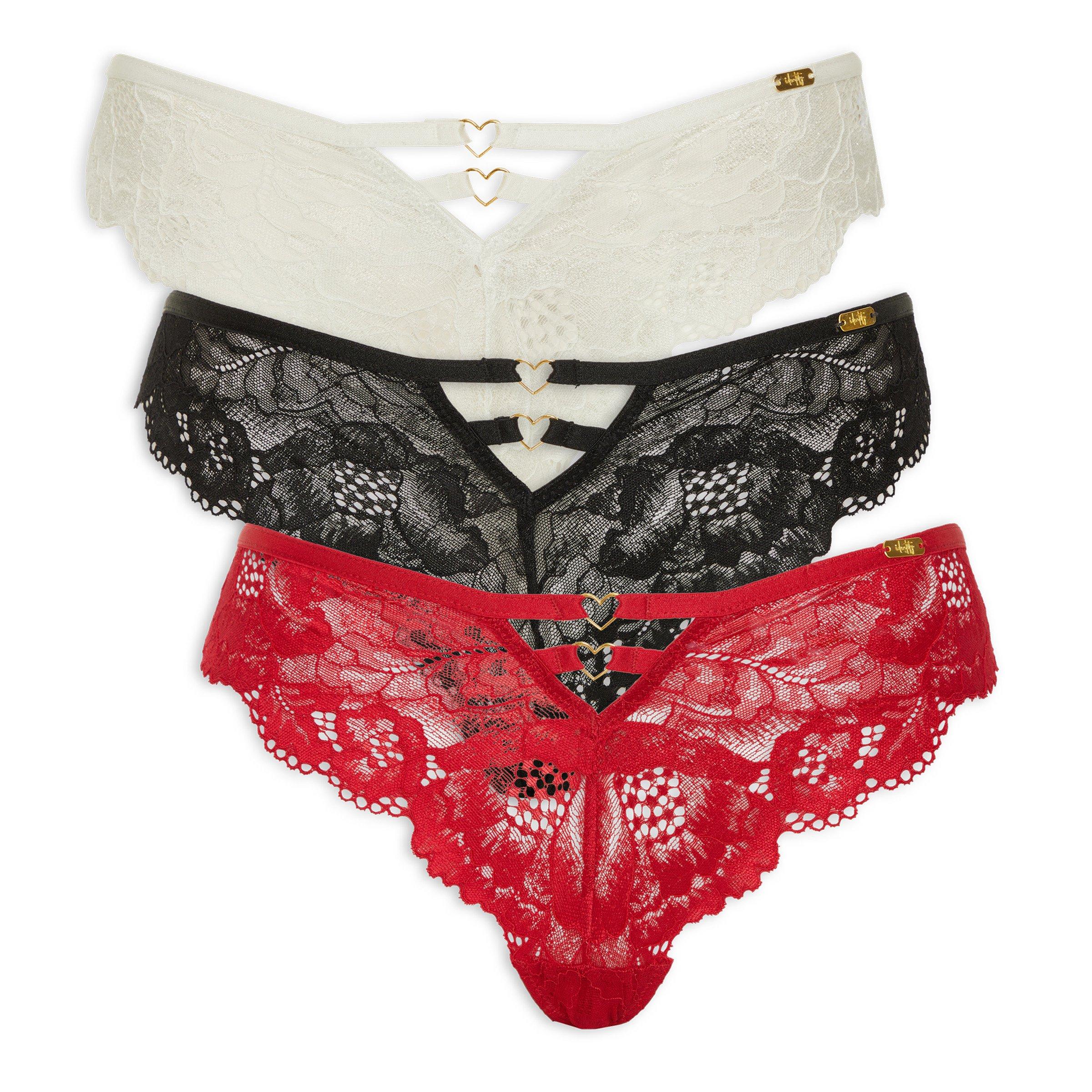 3-pack Brazilian Panties (3121173) | Identity