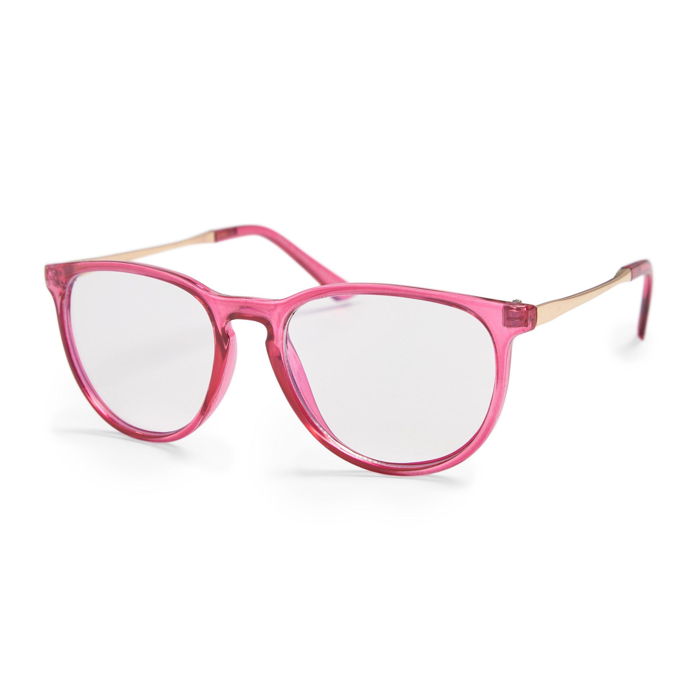 Clear pink outlet sunglasses