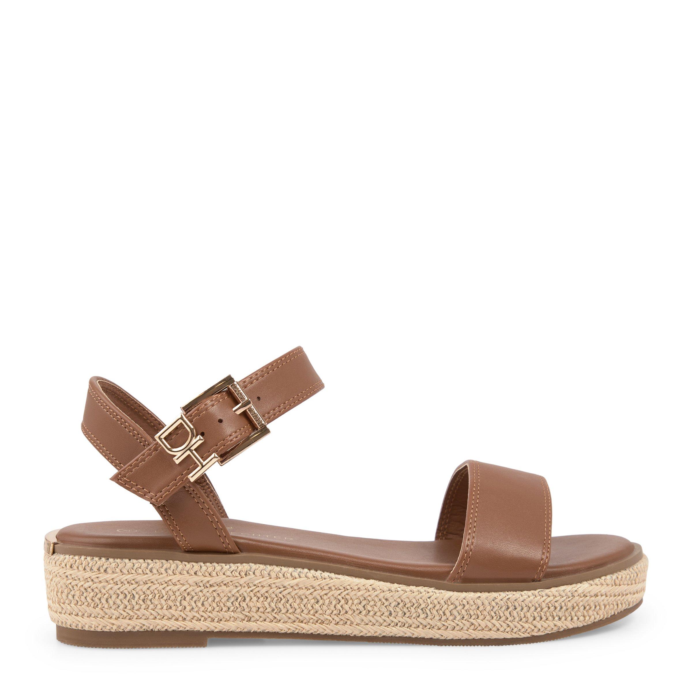 Flatform sandals with ankle on sale strap