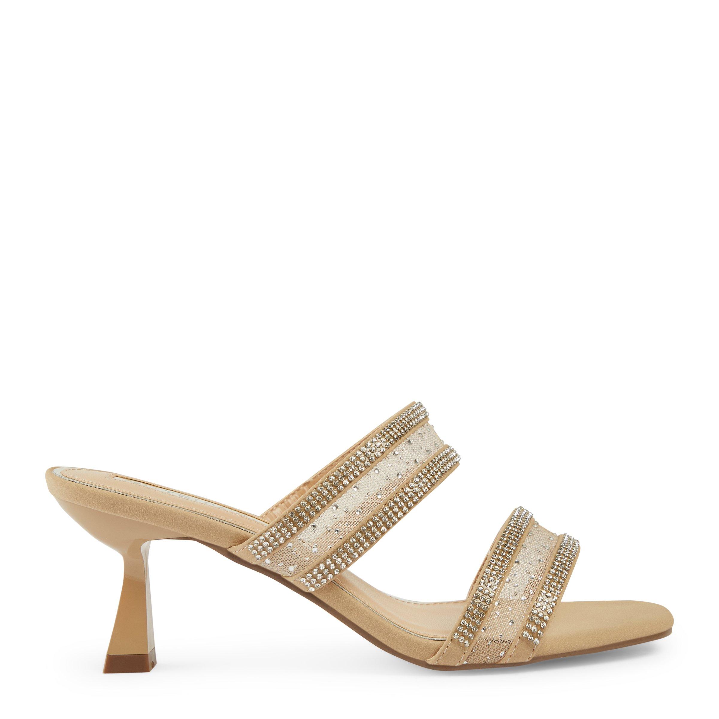 Gold Heeled Mule Sandals 3121336 Truworths