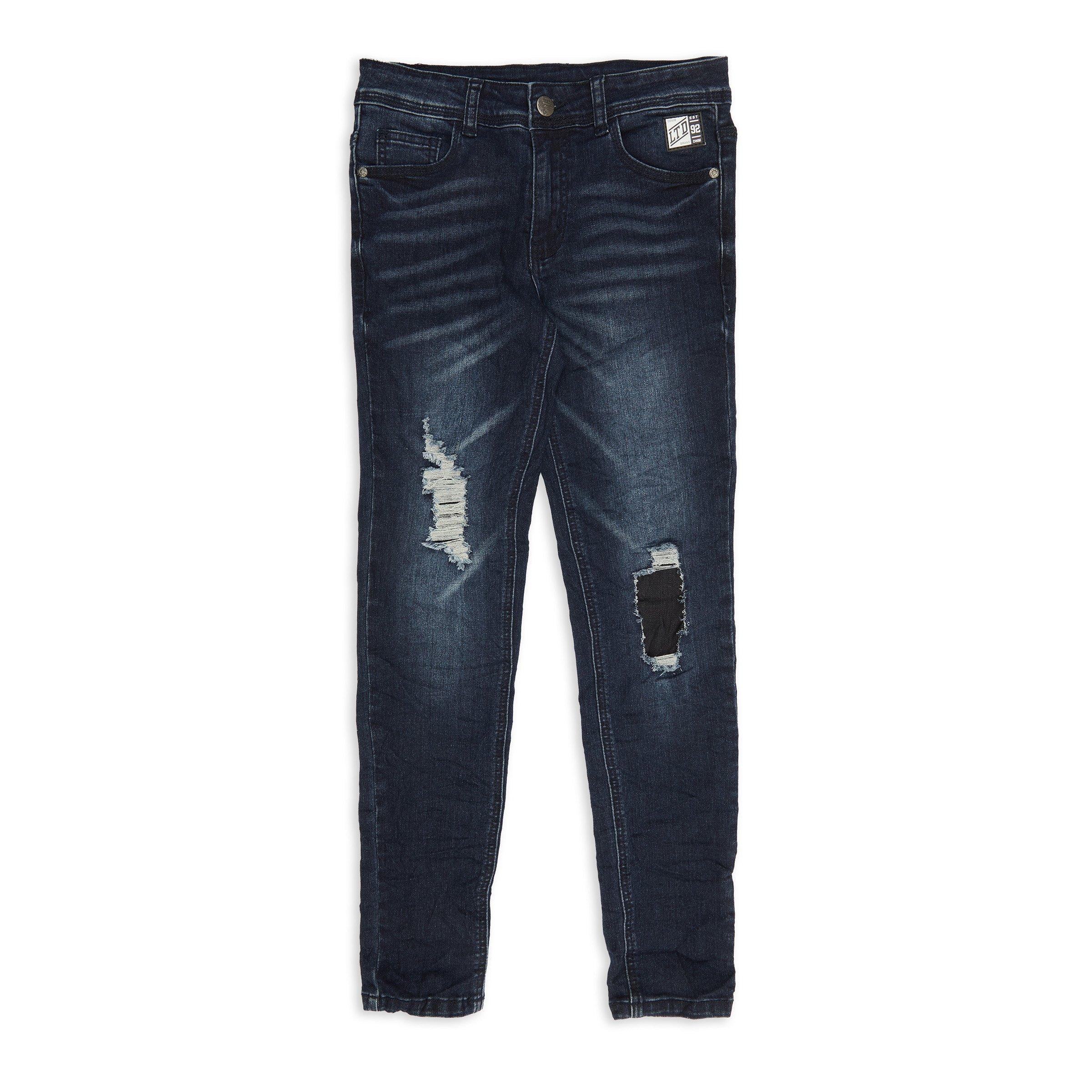 Black ripped skinny jeans hot sale kids