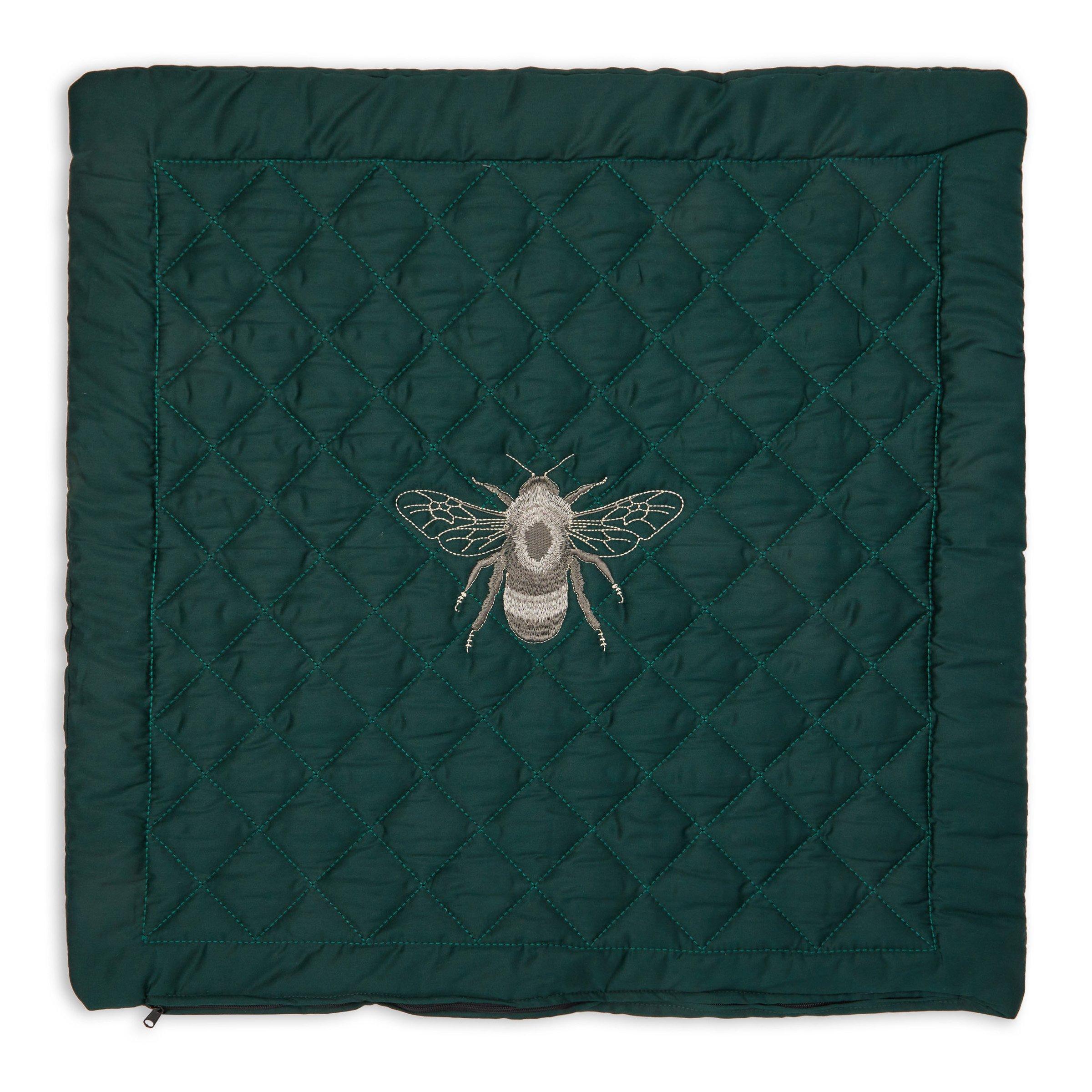 Emerald Green Bee Scatter Cushion Cover 3121394 Loads of Living
