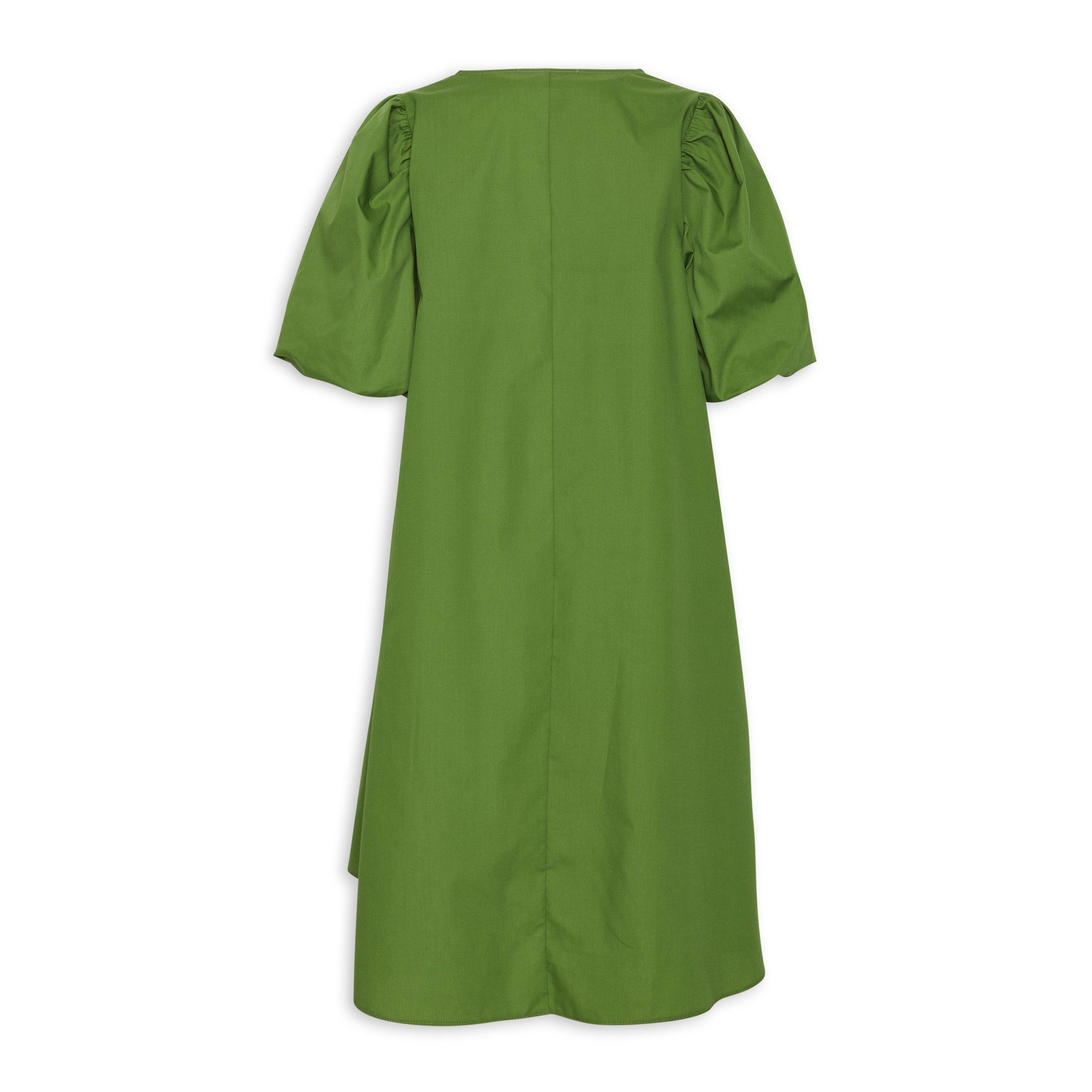 Greens Trapeze Dress