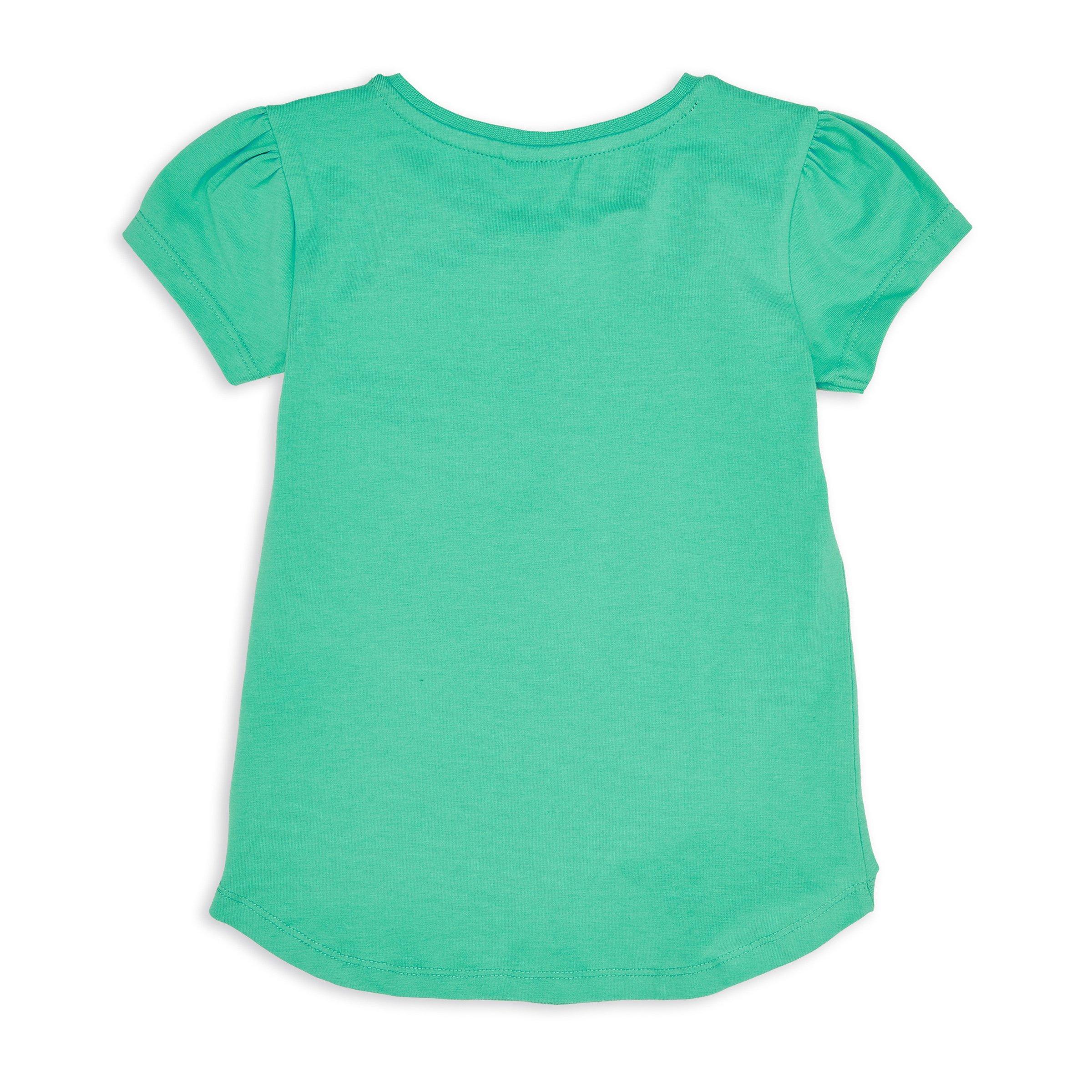Teal shirt girls sales