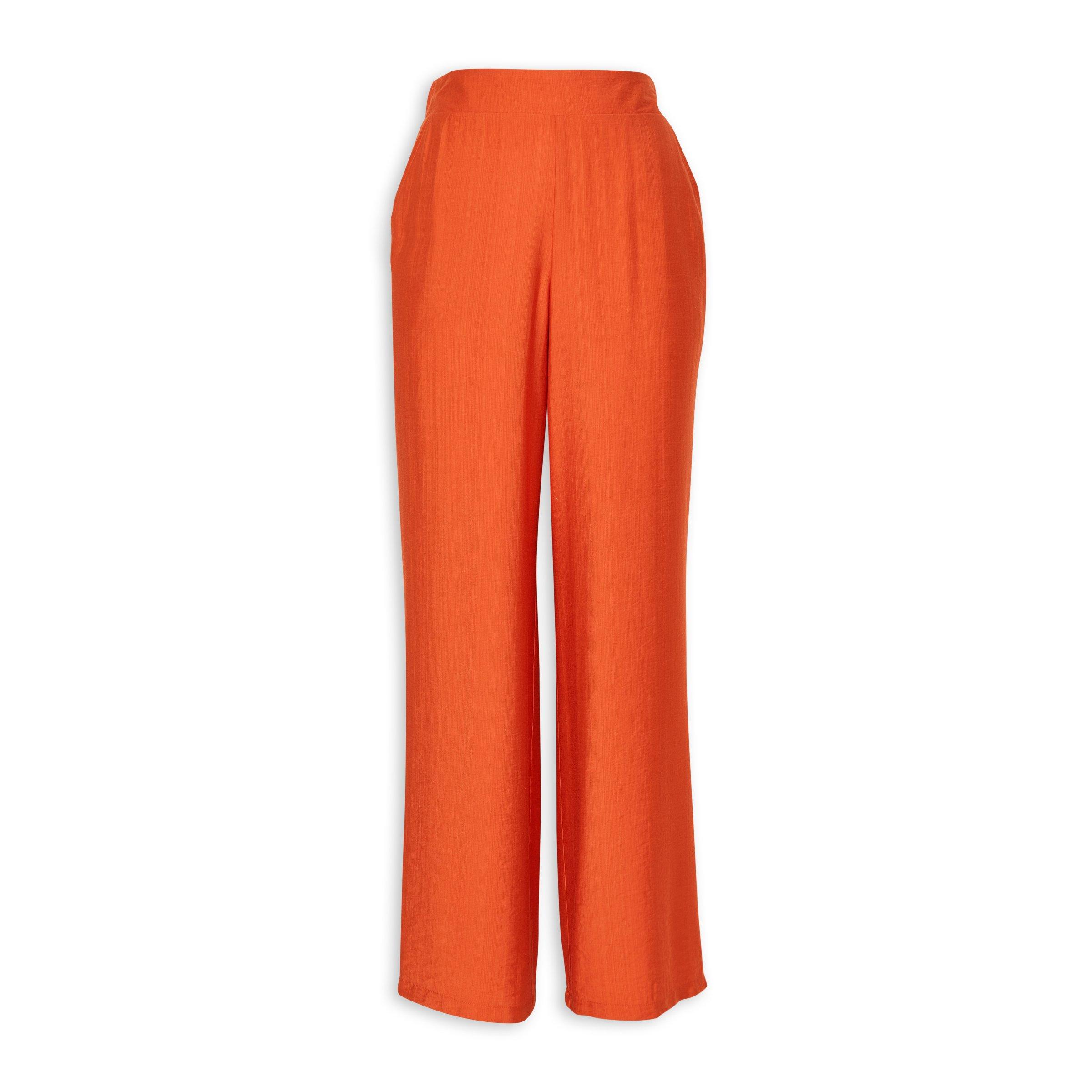 Orange Wide Leg Pants (3121519)