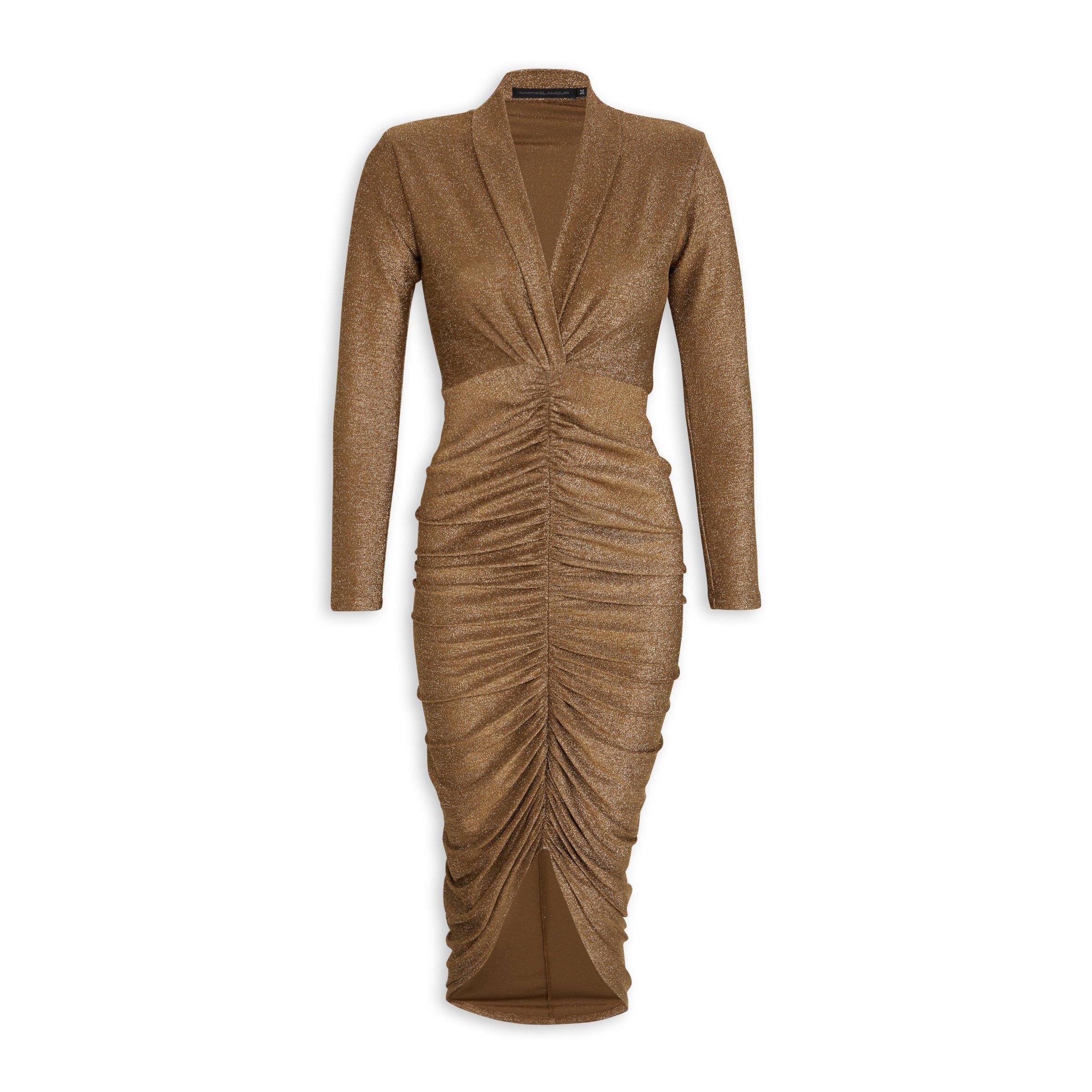 Bronze bodycon outlet dress