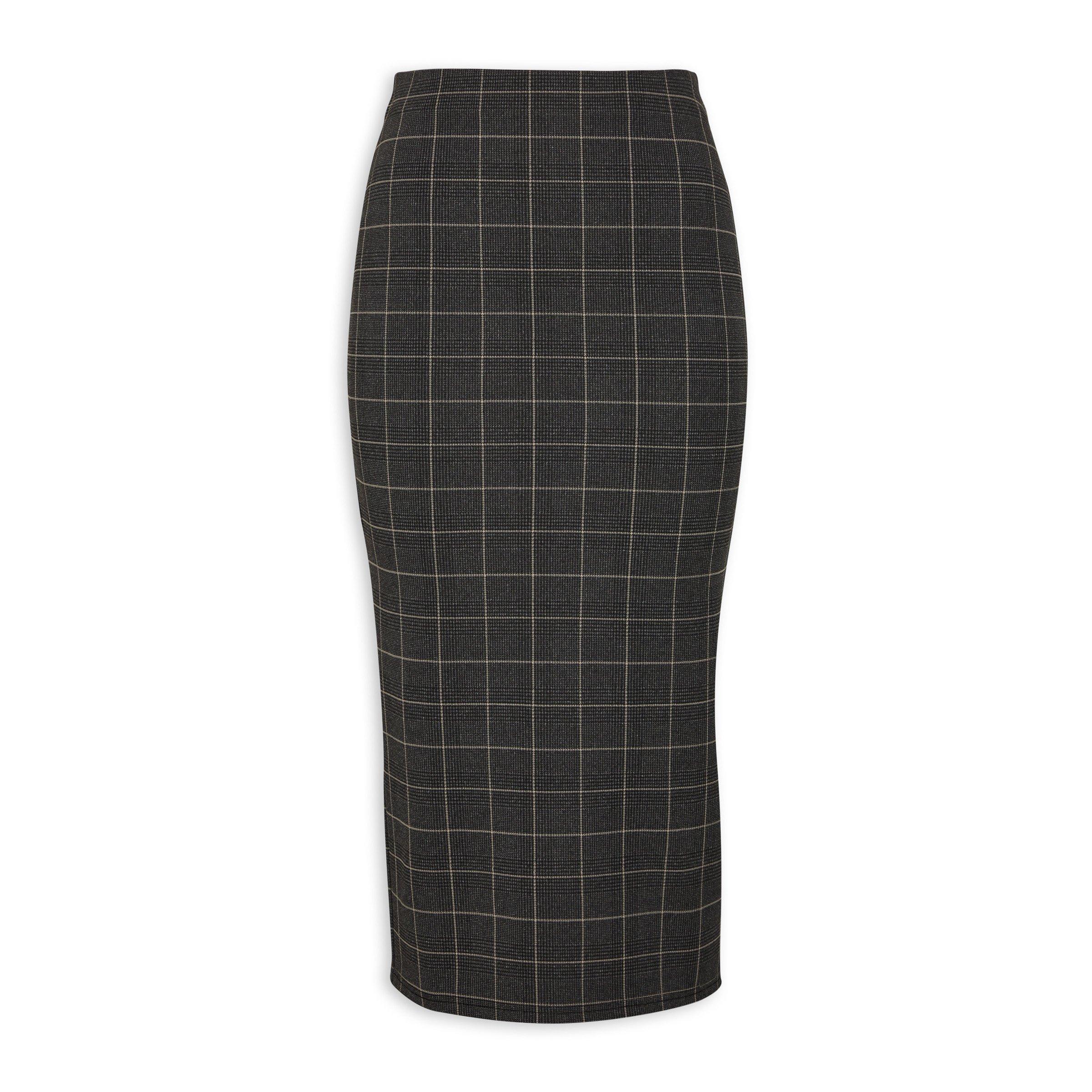 Check bodycon skirt 2025