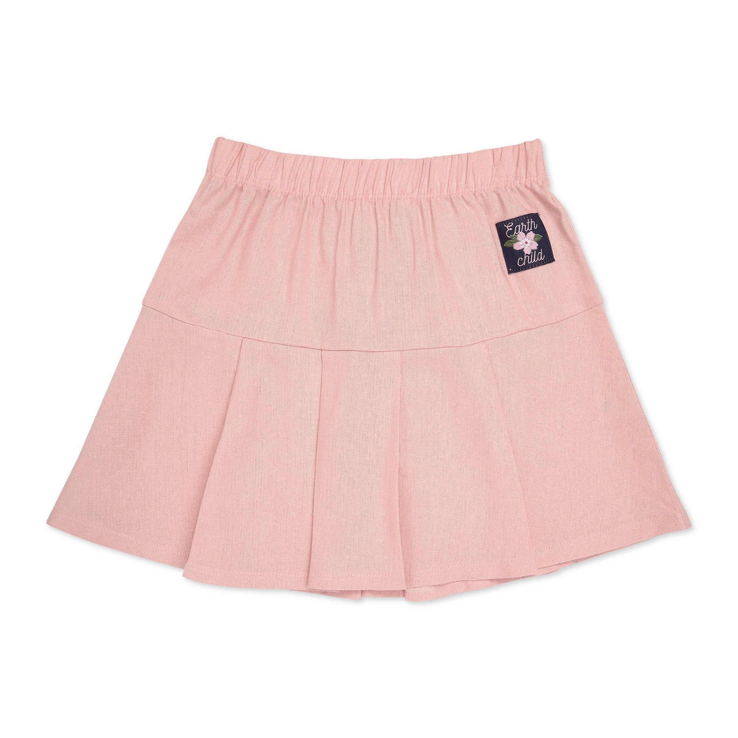 Pink pleated 2024 uniform skirt