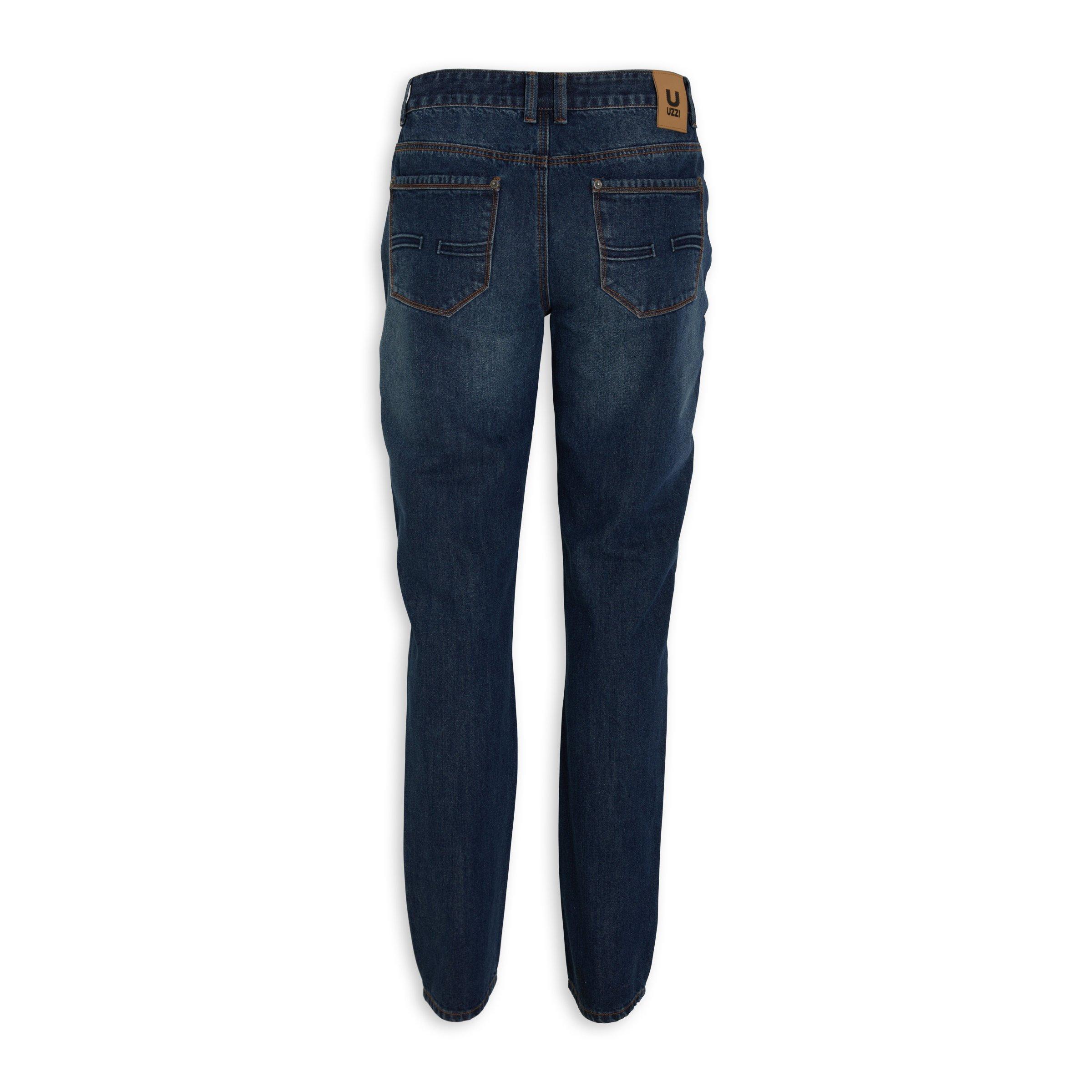 Indigo Straight Leg Jeans (3121724) | UZZI