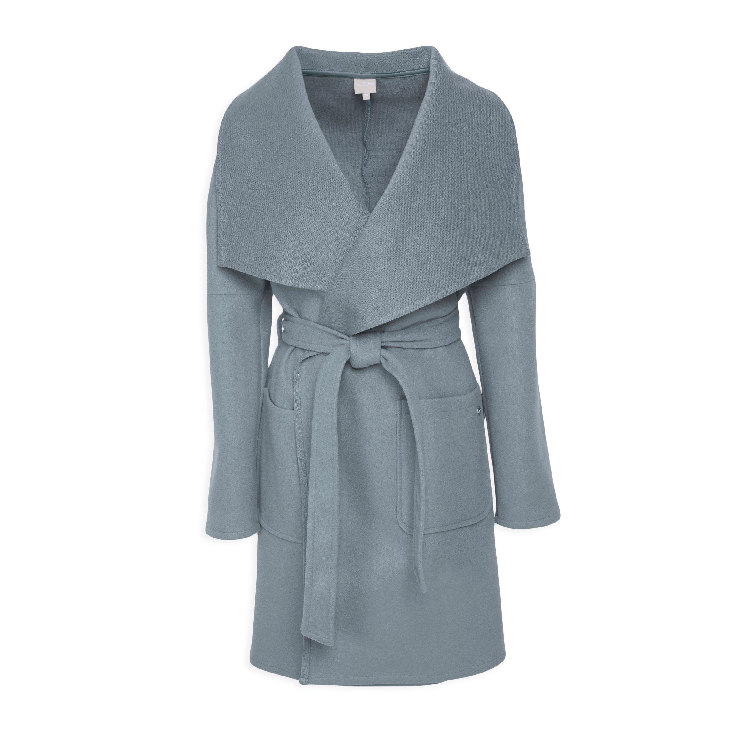 Tahari marla belted outlet wrap coat