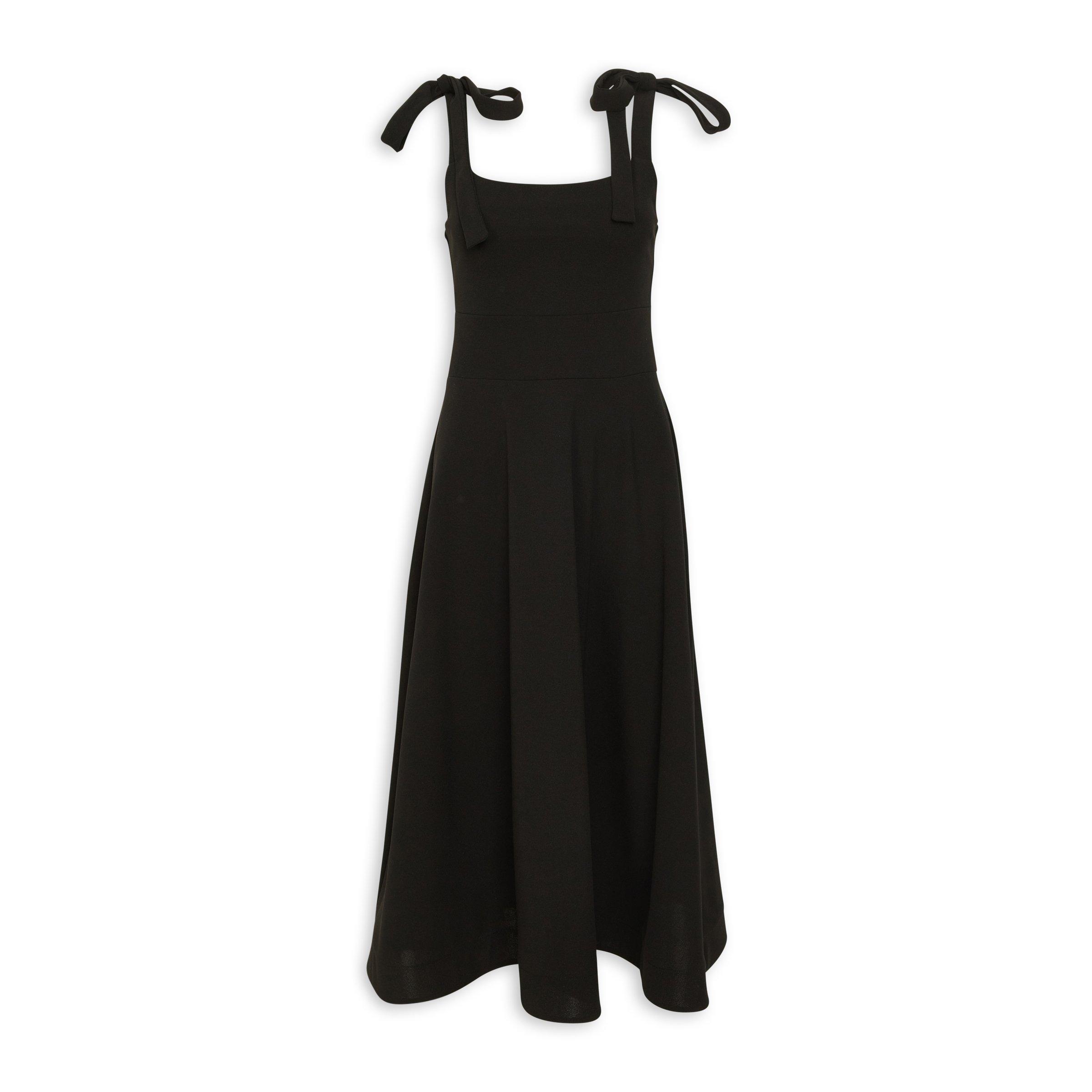 Black Fit Flare Dress 3121954 Truworths