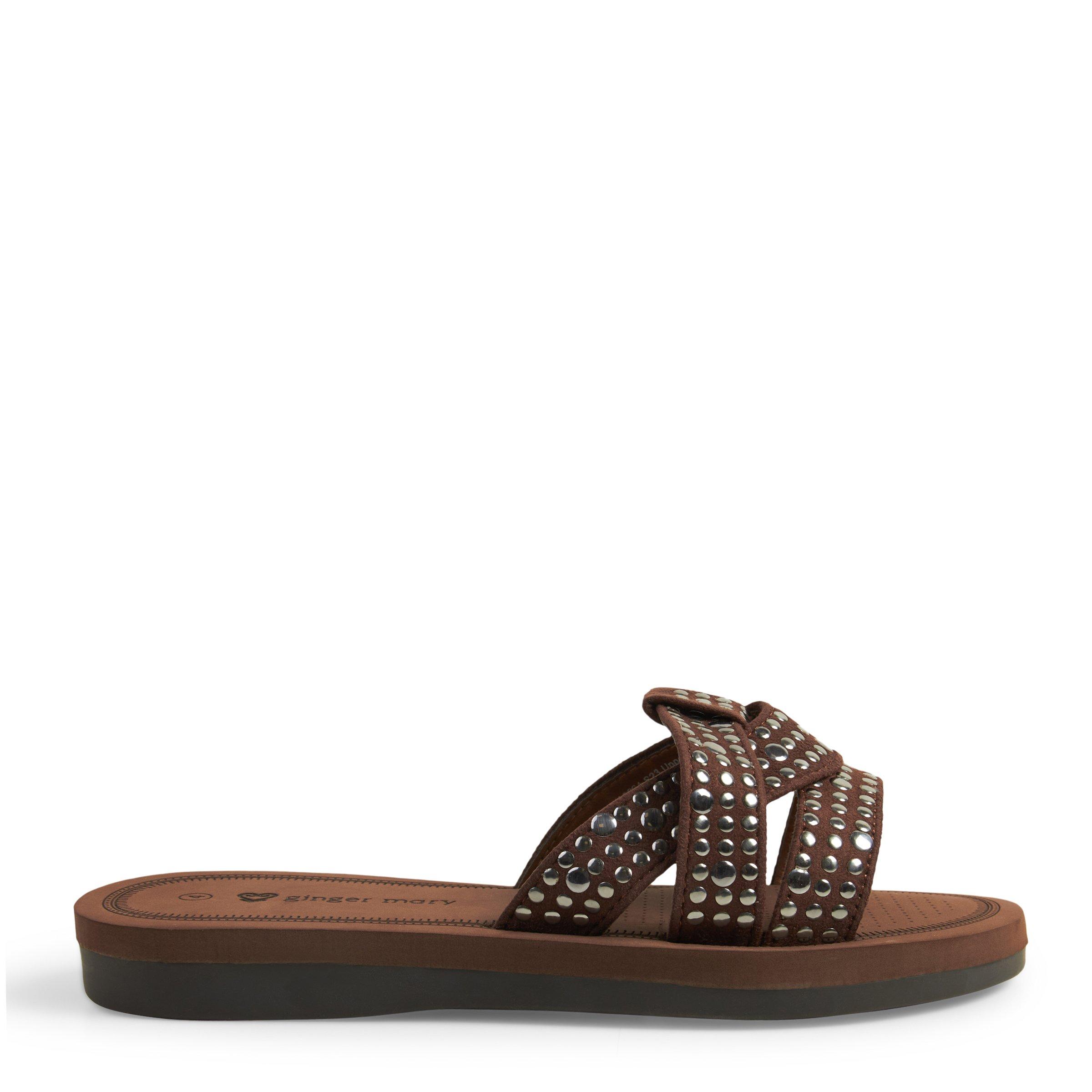 Studded mule online sandals