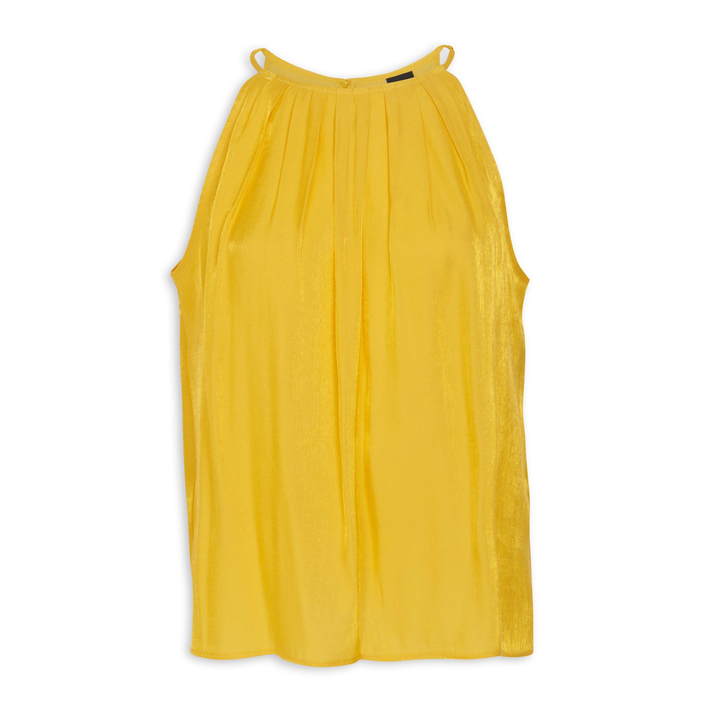 Yellow deals camisole top