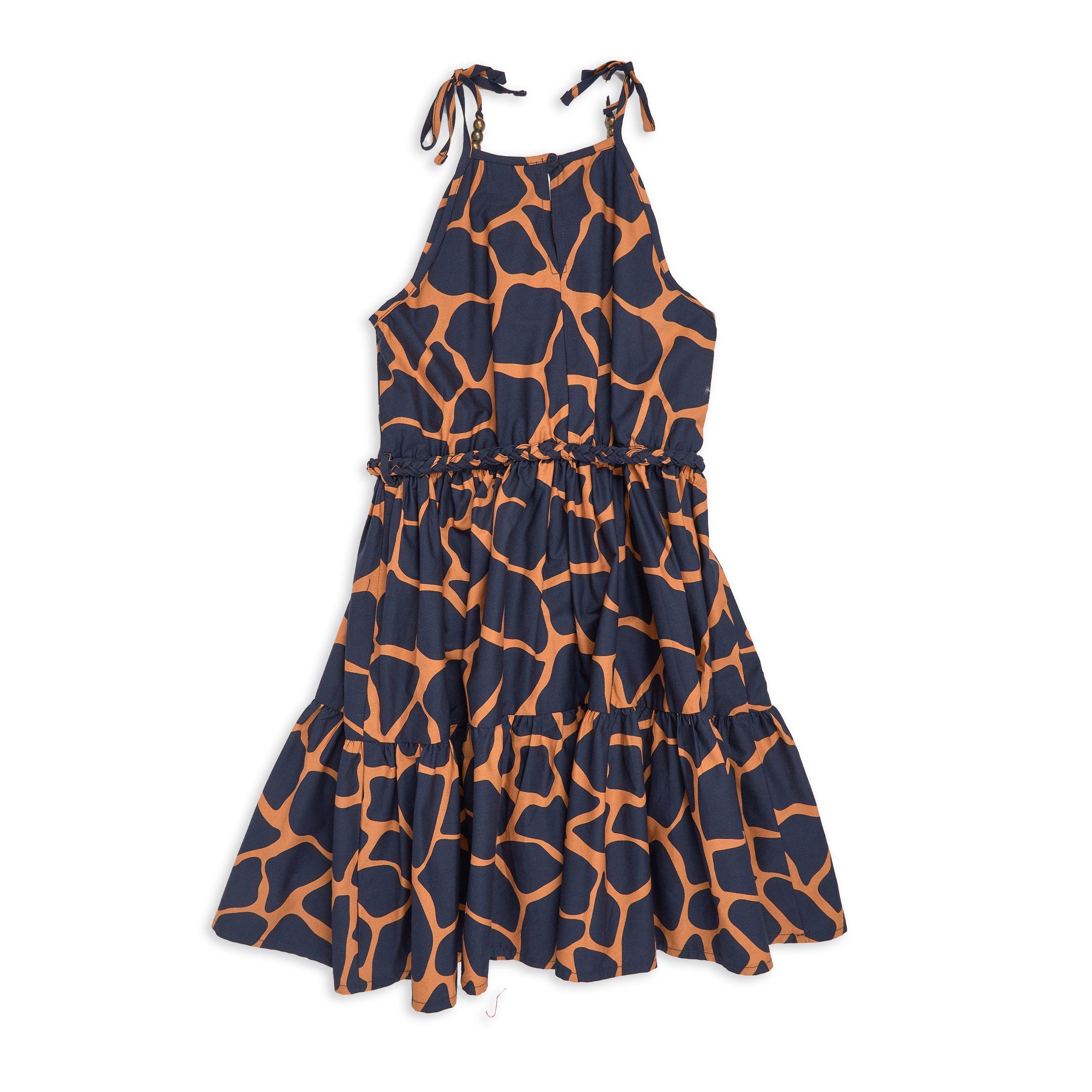 Girls tiger hotsell print dress