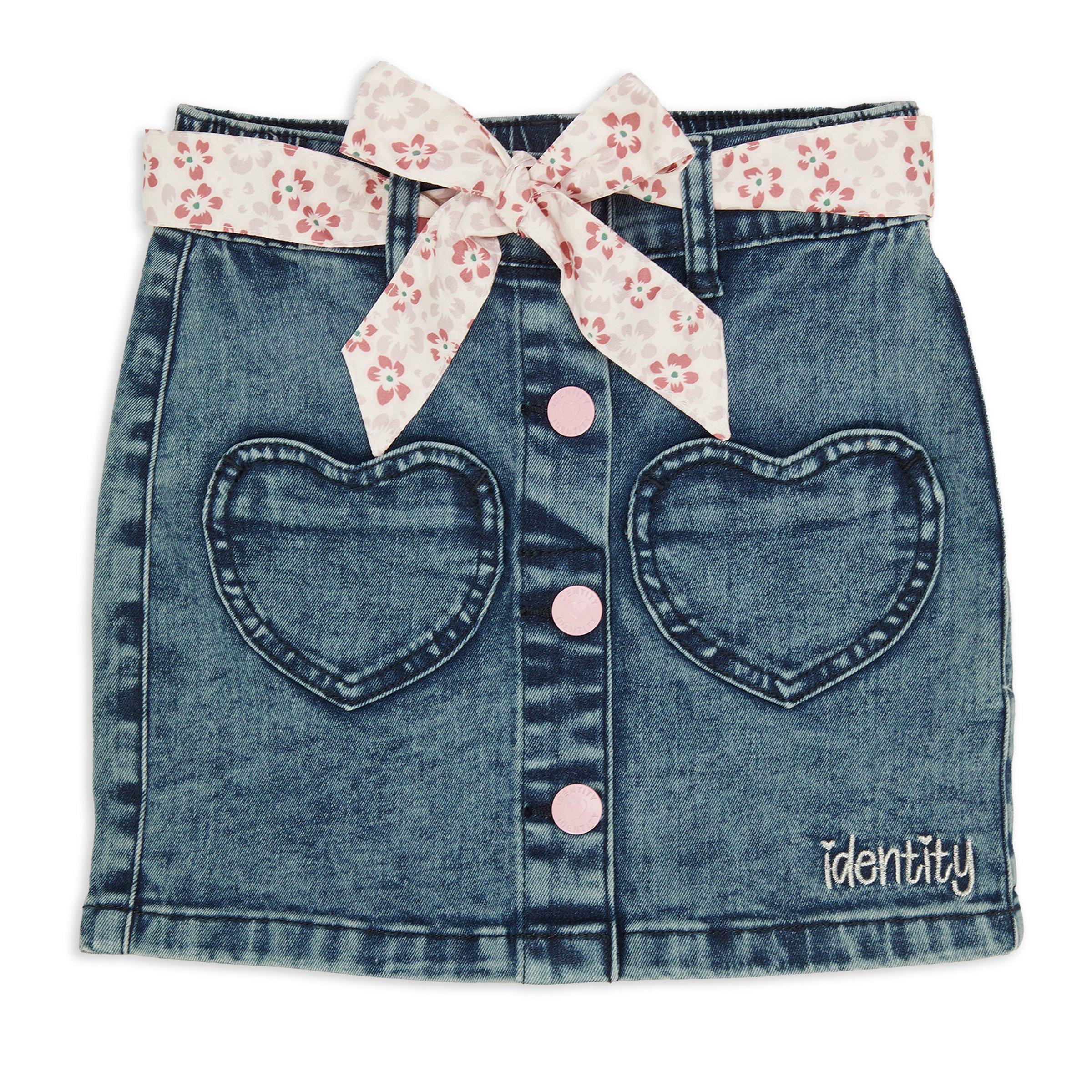 Jean skirts 2024 for toddlers