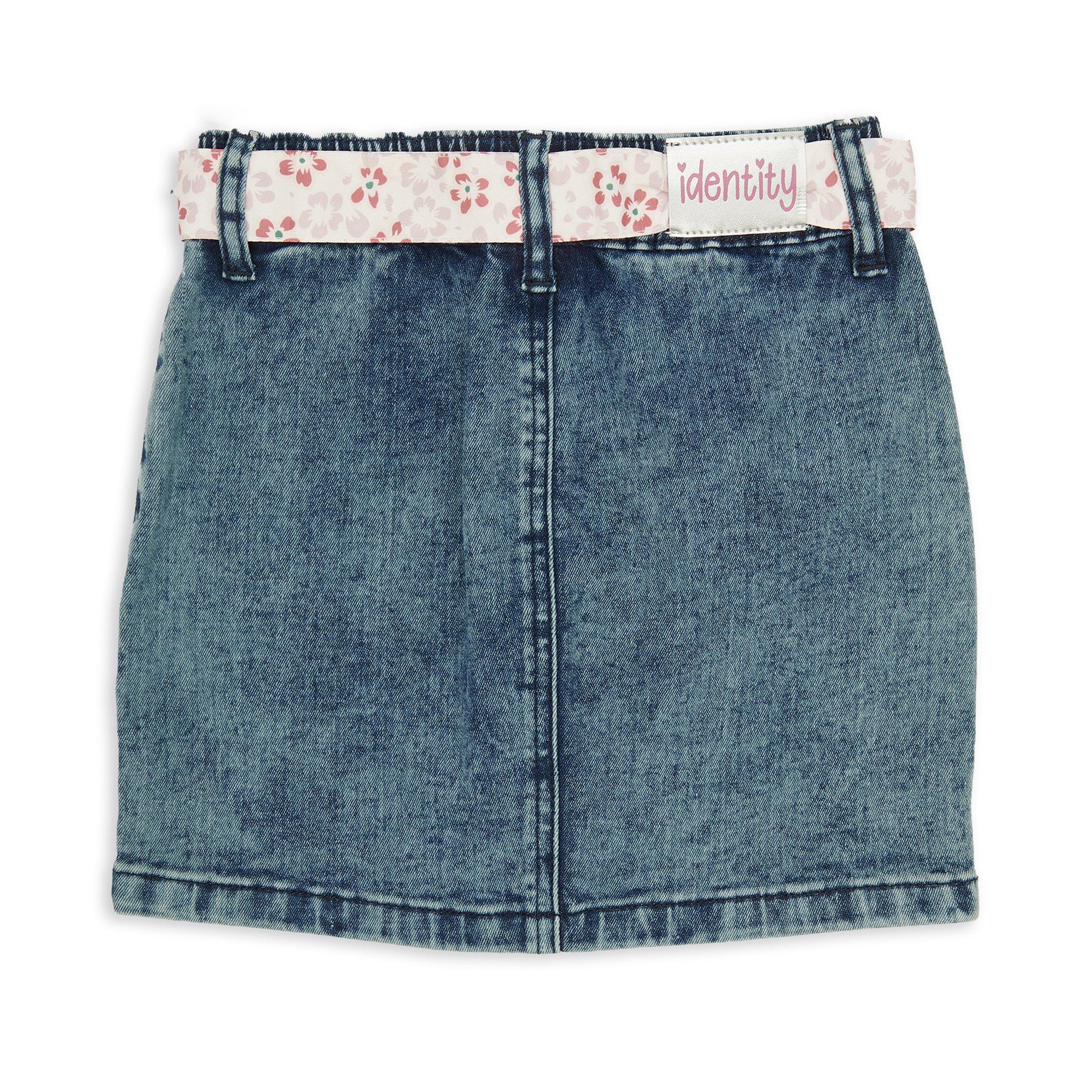 treat ürself Treat Girl's denim skirt（Treat Yourself