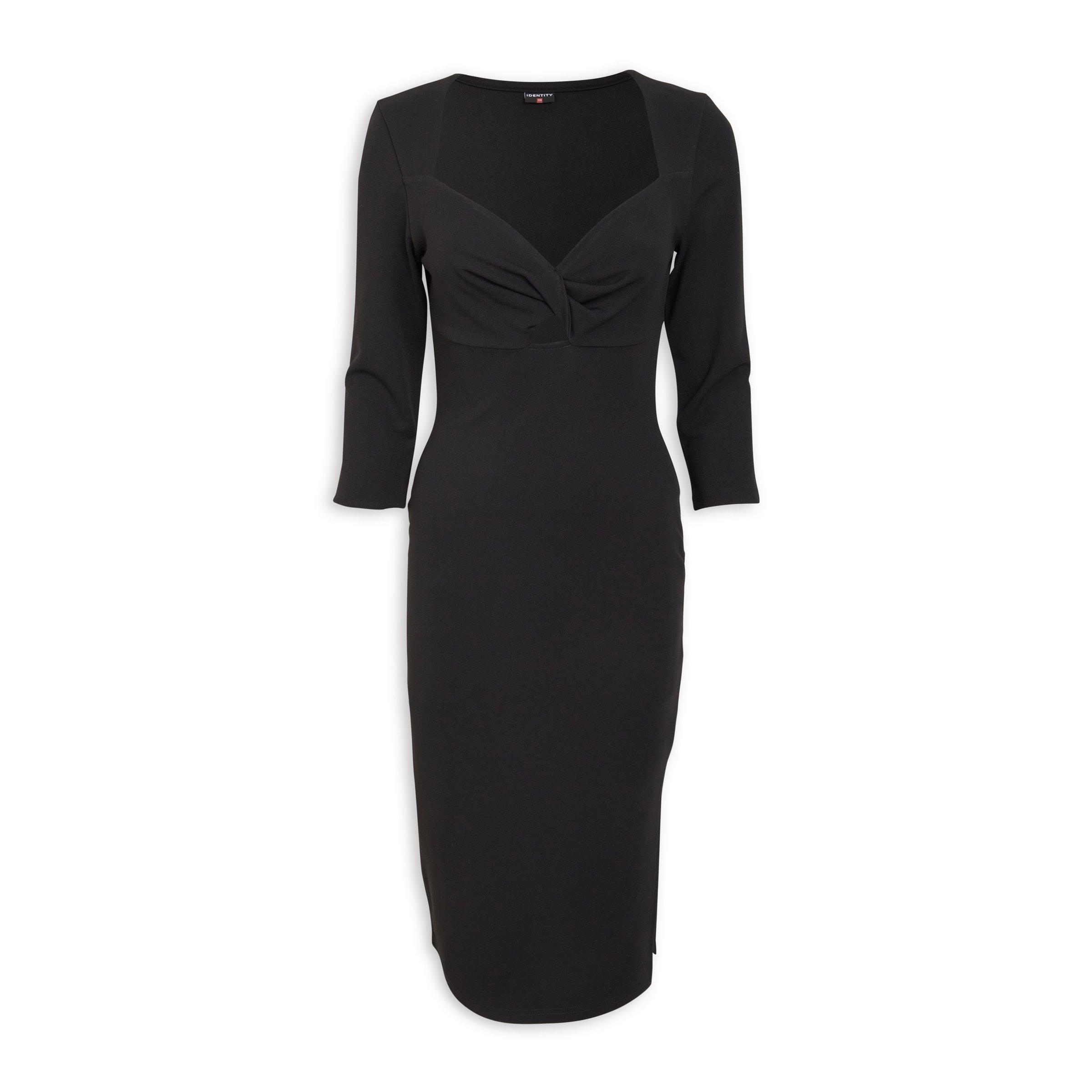 basic black bodycon dress Curve-enhancing bodycon dress by MAGIC Bodyfashion main image 0